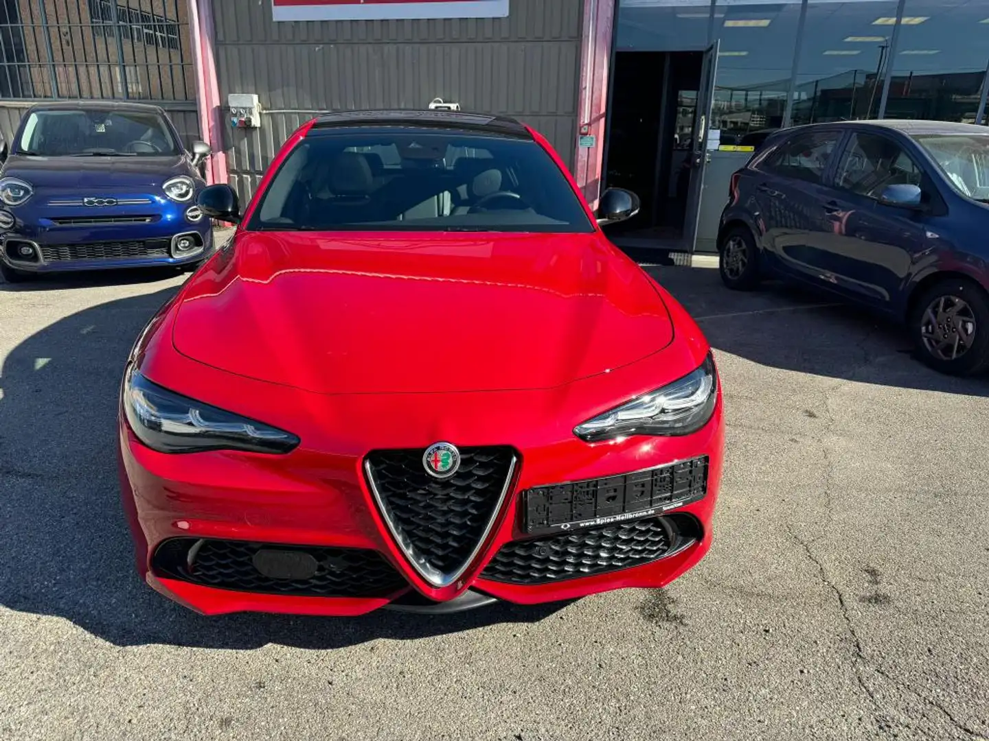 Alfa Romeo Giulia 2.2 t Ti Q4 210cv auto Rosso - 2