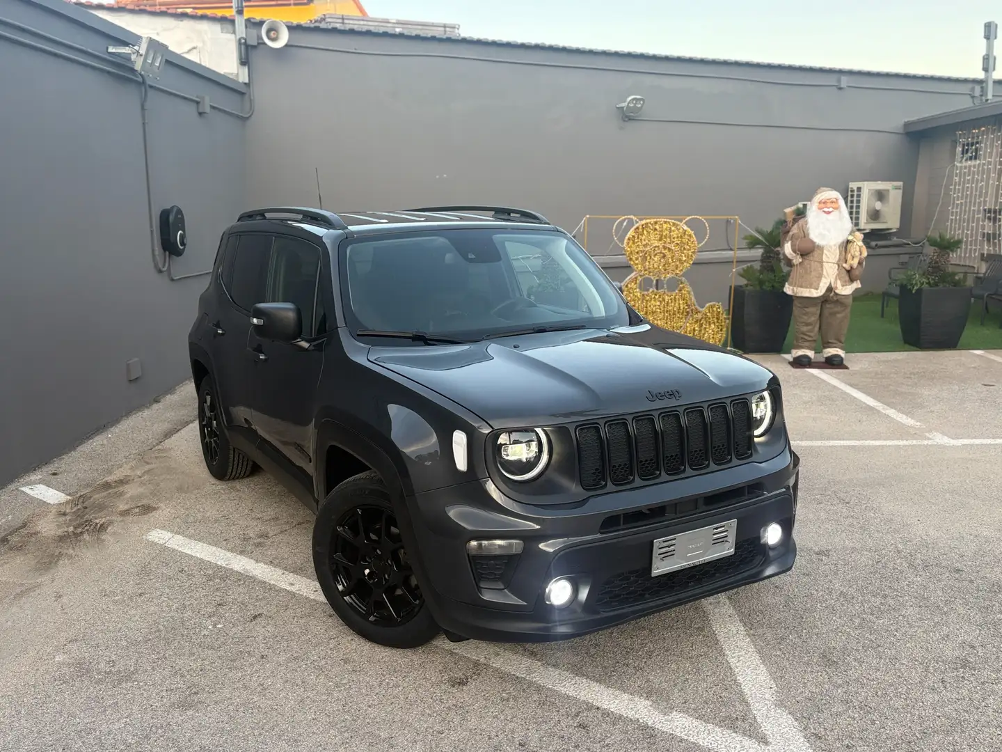 Jeep Renegade Renegade 1.6 mjt BLACKLINE 2wd 130cv KM CERTIFICAT Grigio - 2