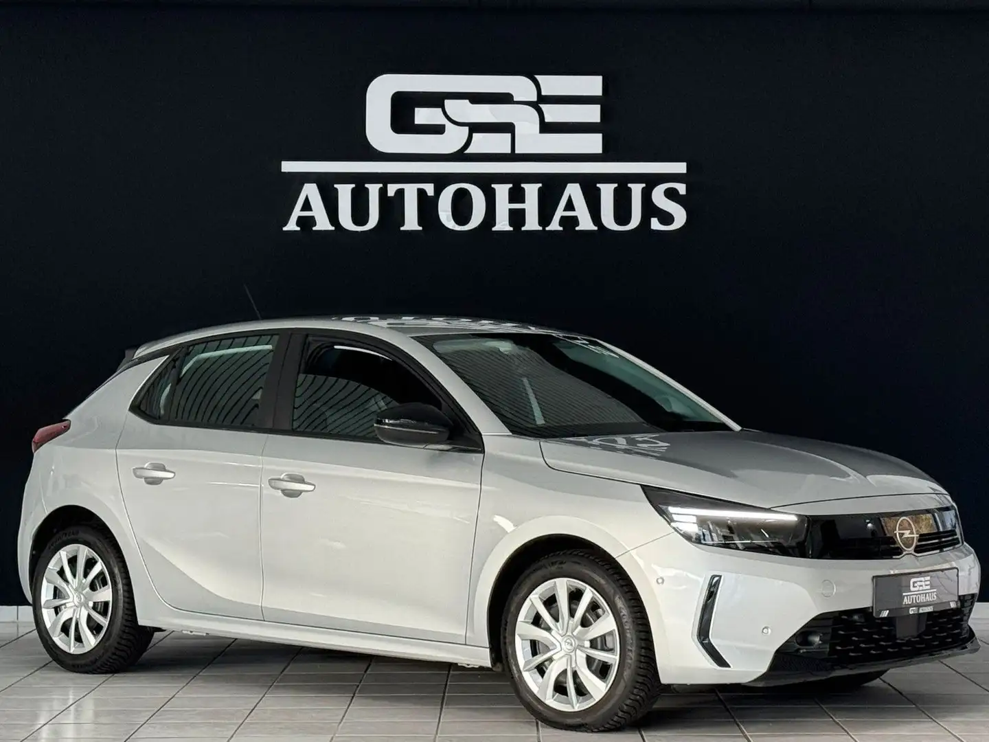 Opel Corsa F Edition*Navi*R-Cam*ACC*Temp*Shz*Pdc*VOLL Zilver - 1