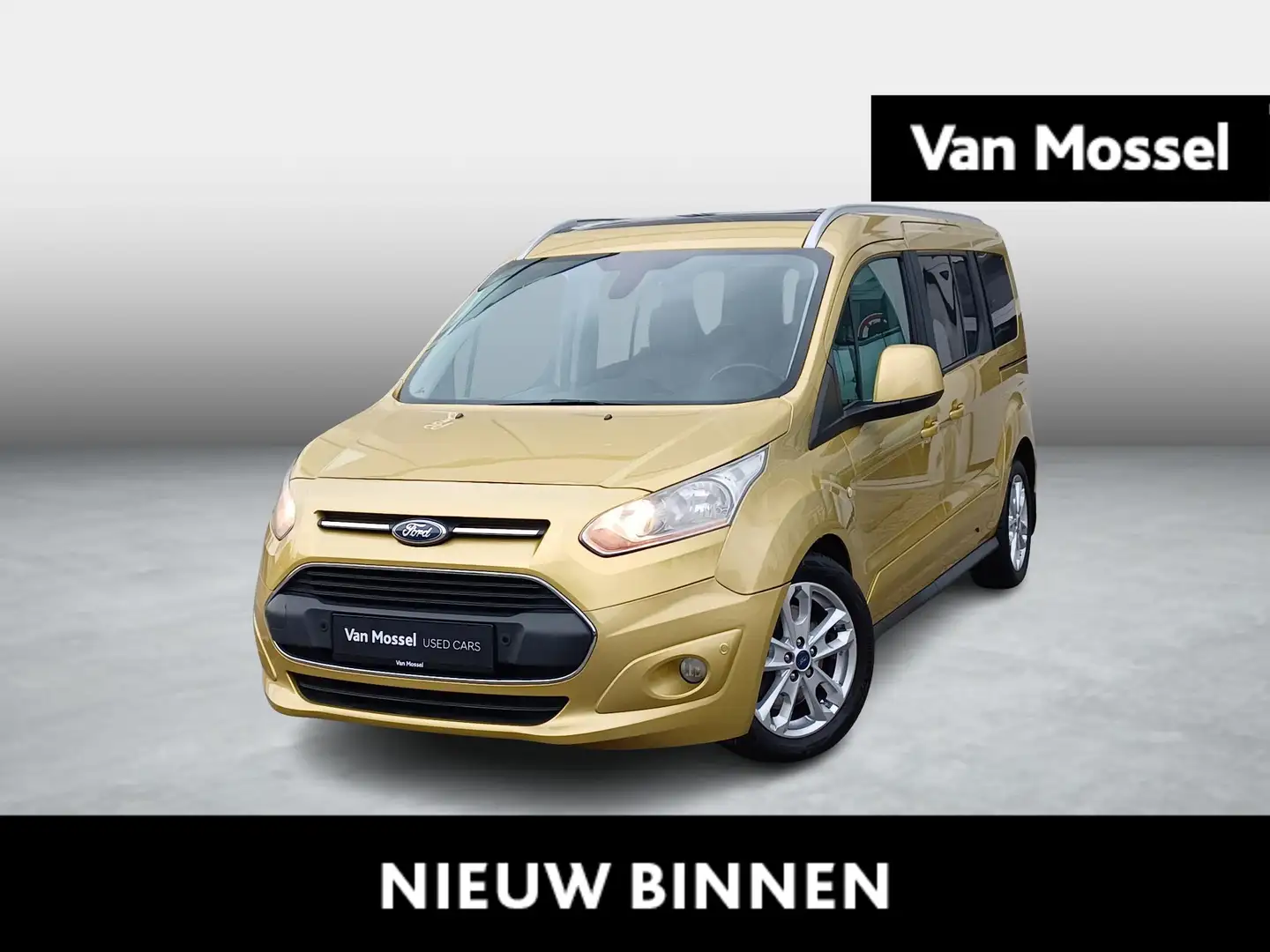 Ford Grand Tourneo Connect 1.6 EcoBoost 112kW Aut. Titanium Geel - 1