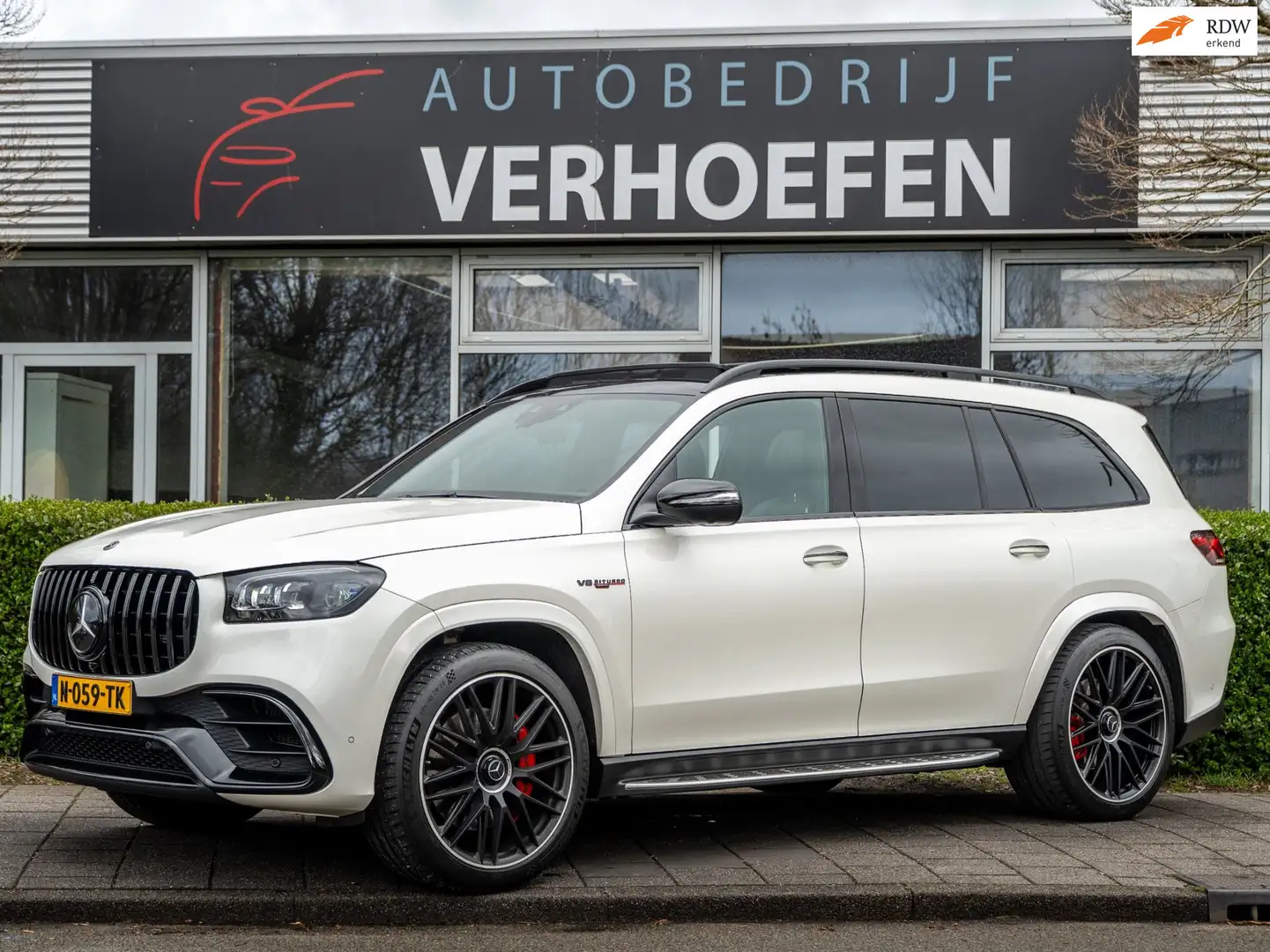 Mercedes-Benz GLS 63 AMG 4MATIC+ Premium Plus - INCL BTW - MASSAGE- STOEL V Blanco - 1