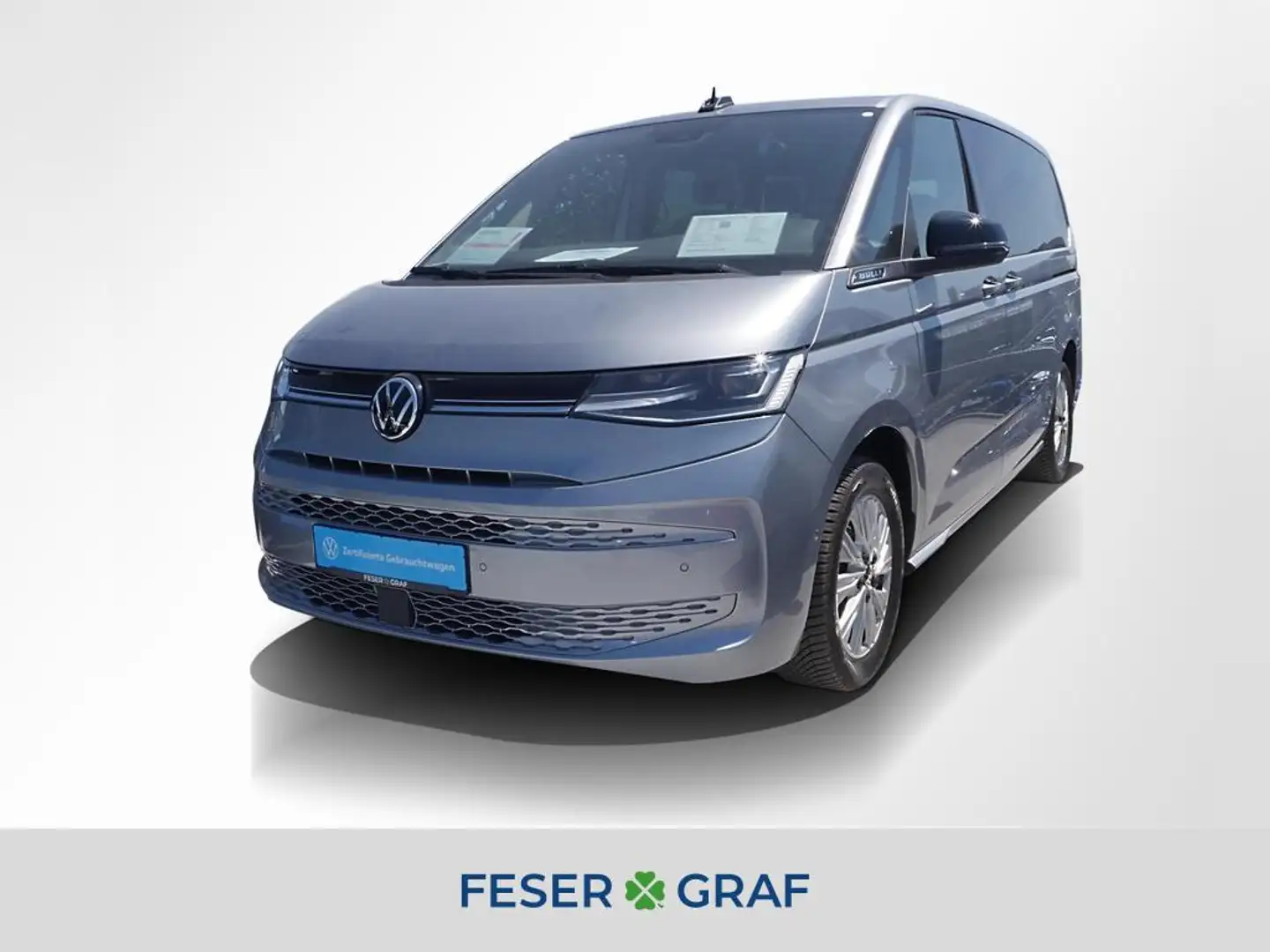 Volkswagen T7 Multivan 2.0TDI Life lang 7Si AHK Matrix Pano Zilver - 1