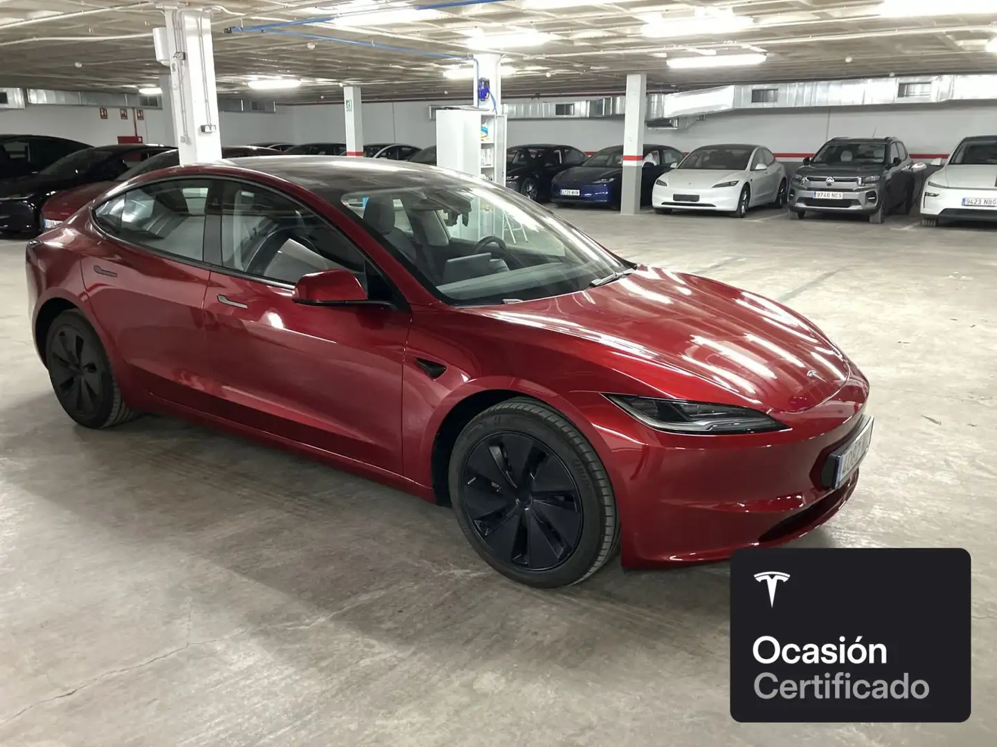 Tesla Model 3 Long Range AWD Rouge - 2