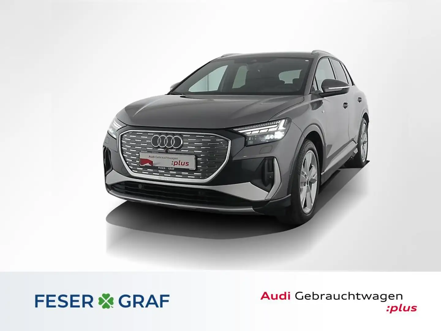 Audi Q4 e-tron 40 e-tron Virt. Cockpit/Sportsitze/Matrix-LED Rück Grau - 1