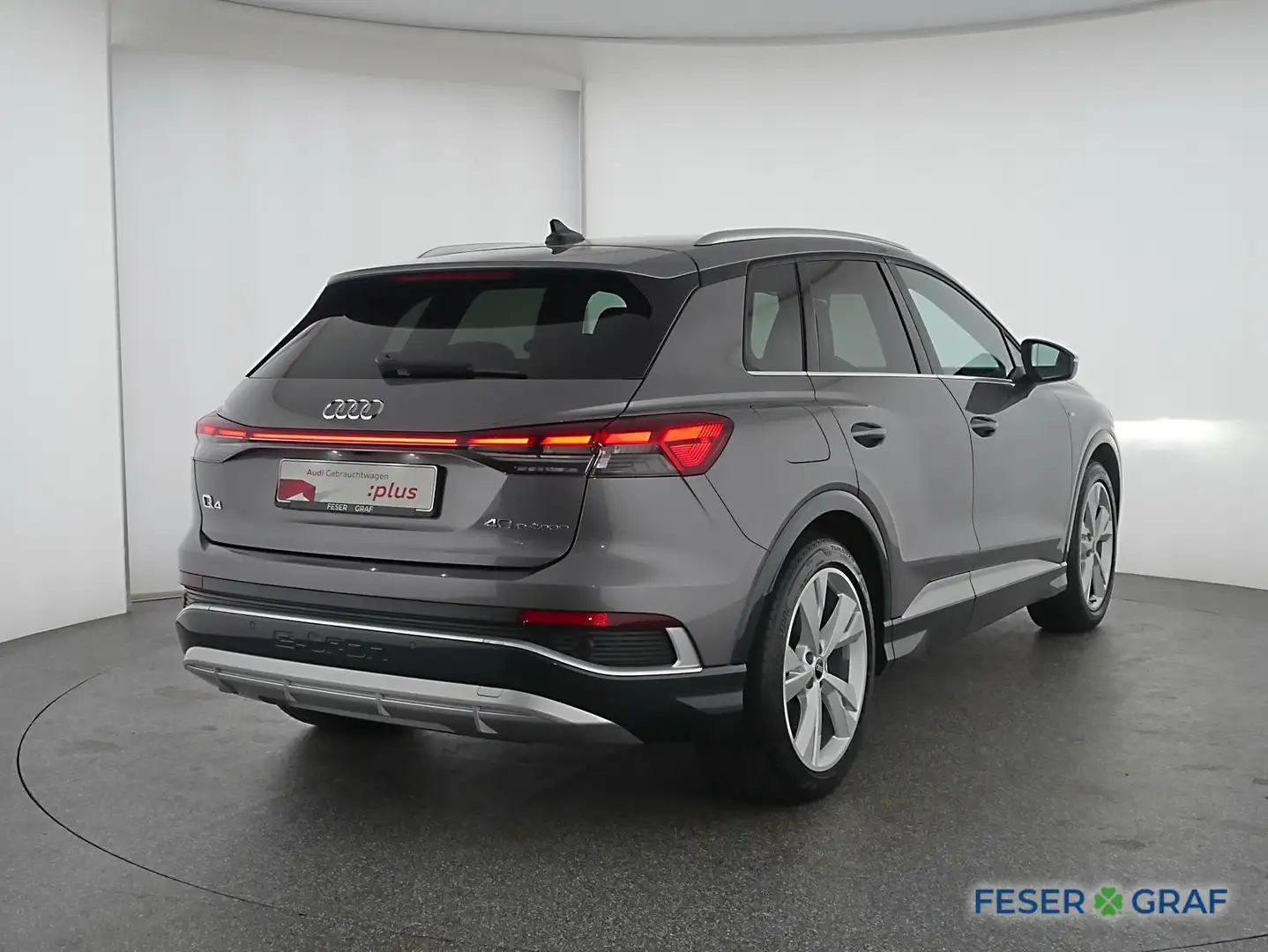 Audi Q4 e-tron 40 e-tron Virt. Cockpit/Sportsitze/Matrix-LED Rück Grau - 2