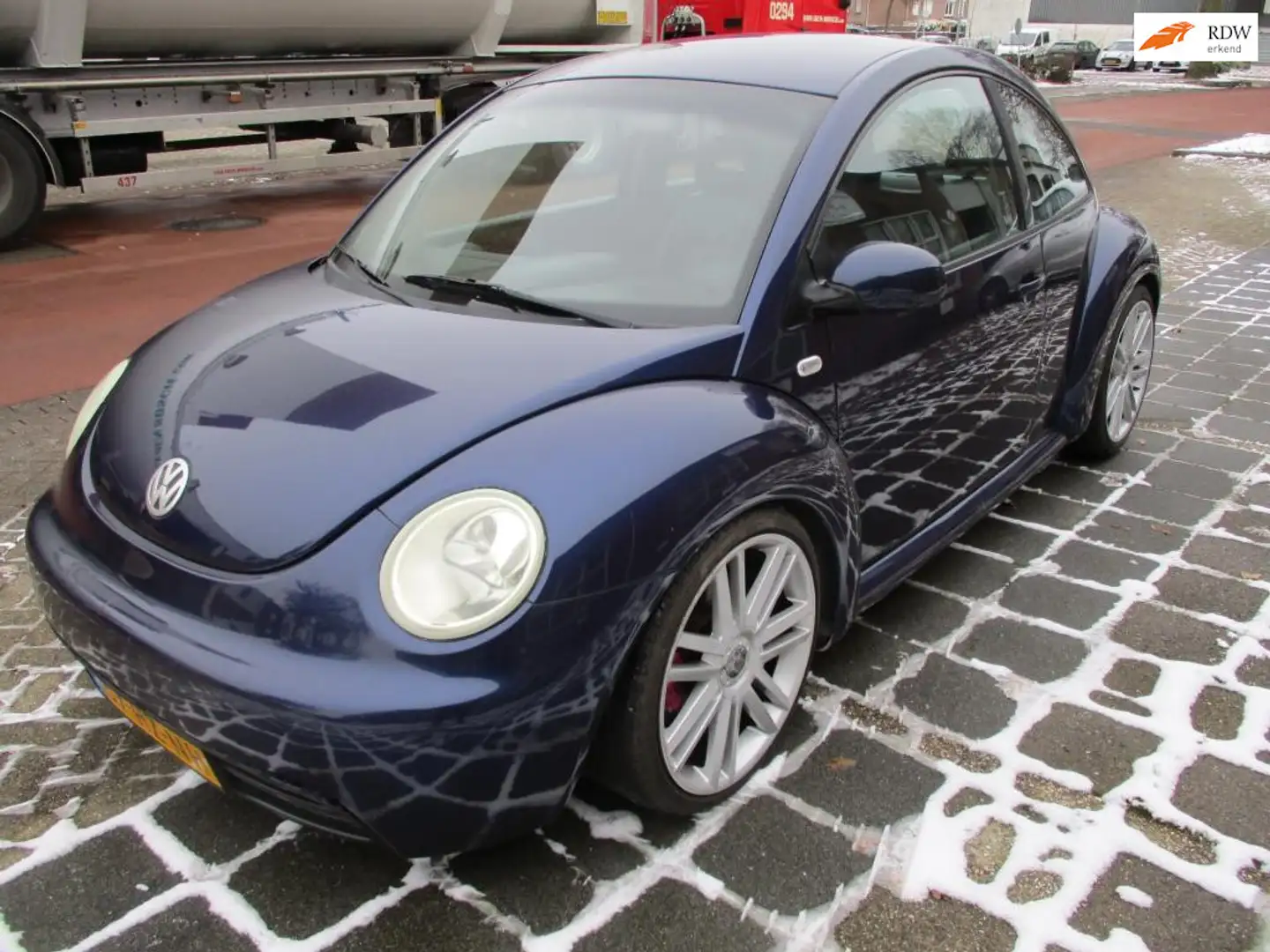 Volkswagen New Beetle 1.6 airco/leer/ apk tot 10-2024 Azul - 1