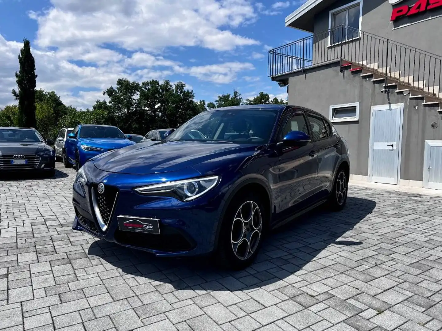 Alfa Romeo Stelvio 2.2 t Rosso Edizione rwd 160cv auto Bleu - 2