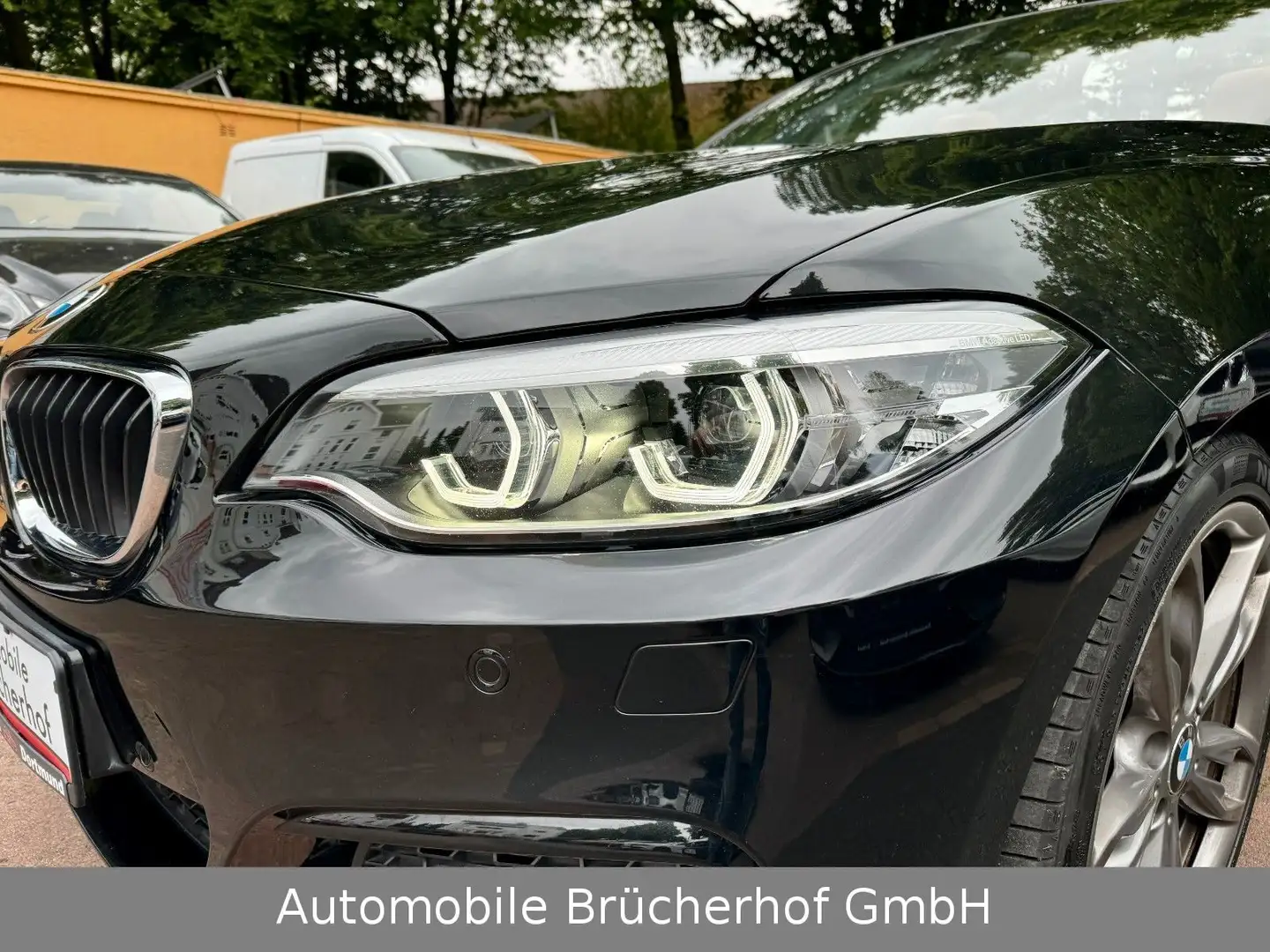 BMW 240 Cabrio adap.LED/NaviProf./CognacLeder/BRD Schwarz - 2