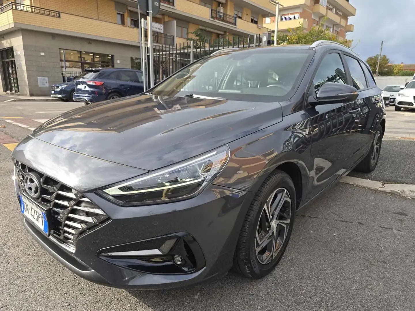 Hyundai i30 Wagon 1.0 T-GDI iMT 48V Prime swnza obbligo di fin Gris - 1