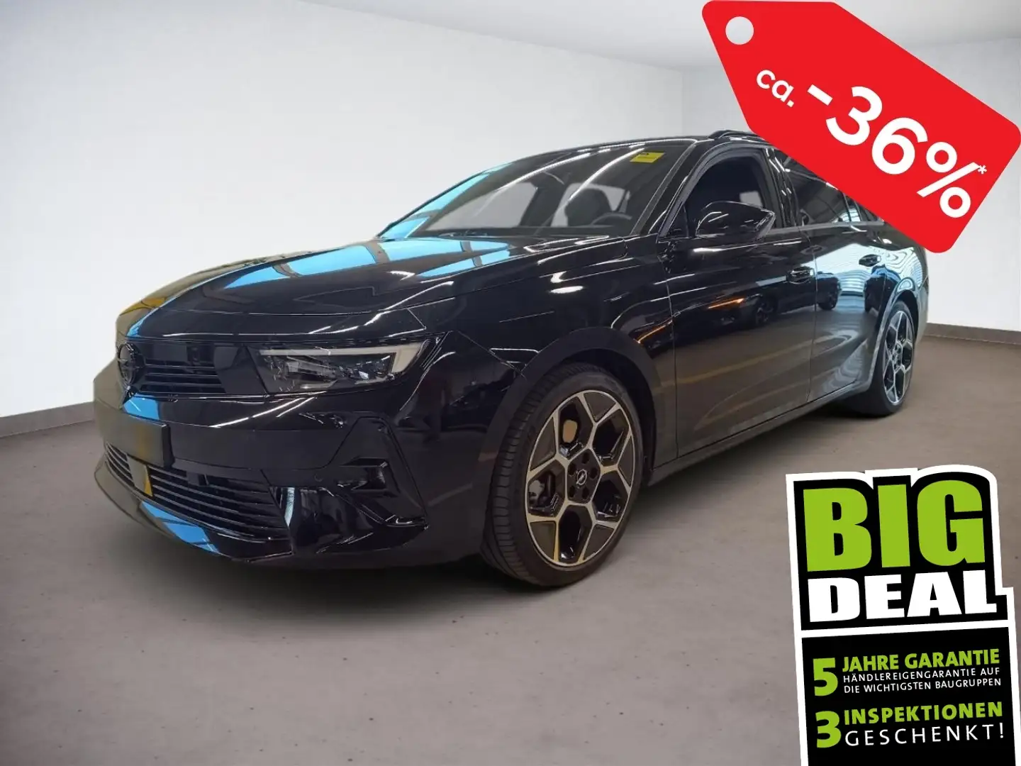 Opel Astra L ST AT8 Ultimate AHK/Matrix/Headup/360°/SD Schwarz - 1