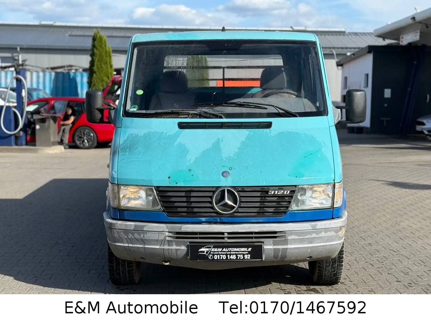 Mercedes-Benz Sprinter 312D 2.9D+LANGE PRITSCHE+ Albastru - 2