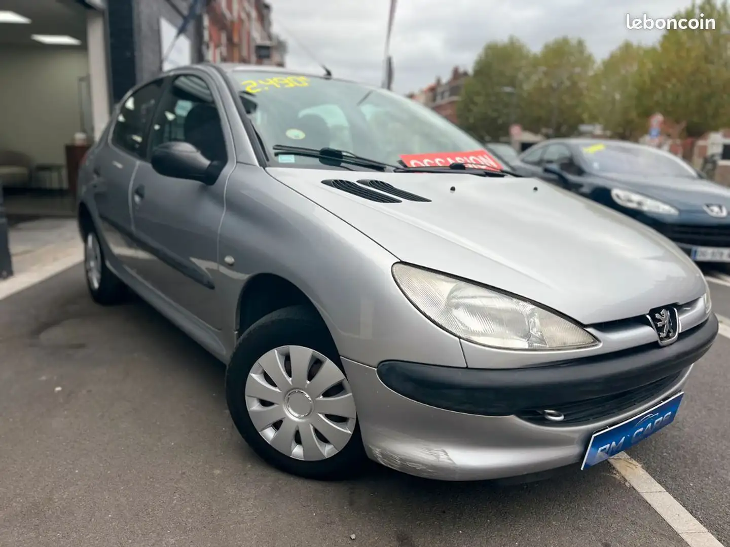 Peugeot 206 1l1 essence 60 Cv XR Gris - 1