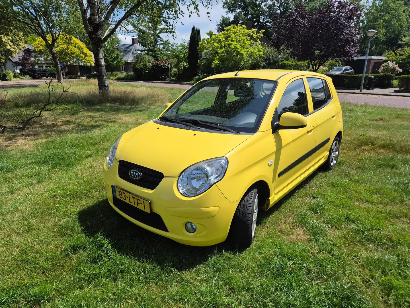 Kia Picanto Picanto 1.0 Seven Airco / elek. ramen voor Jaune - 1