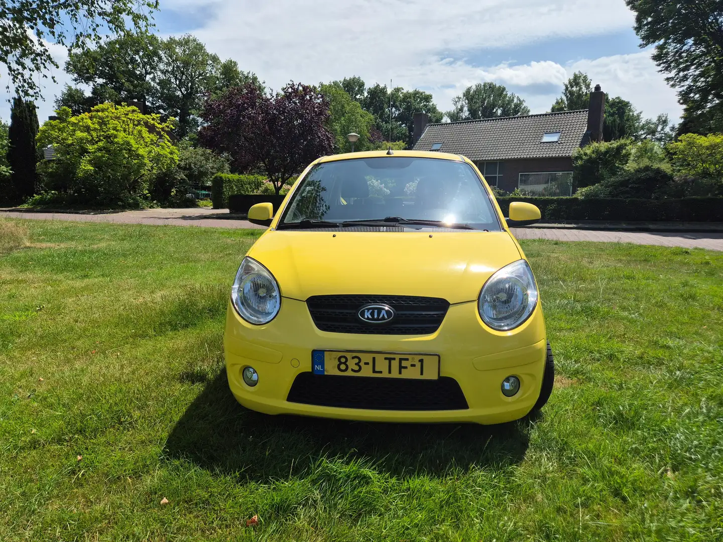 Kia Picanto Picanto 1.0 Seven Airco / elek. ramen voor Jaune - 2