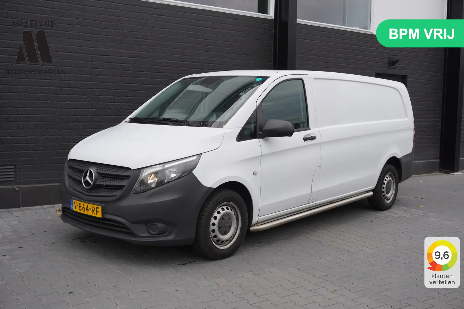 Mercedes-Benz Vito 111 CDI XL EURO 6 - Airco - Camera - Laadbrug - € Wit - 1