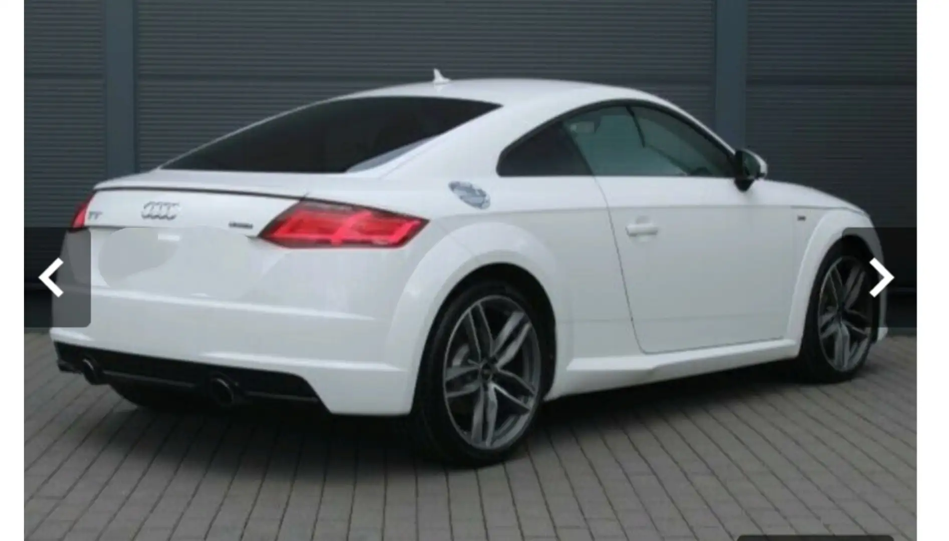 Audi TT TT Coupe 2.0 tfsi S line quattro s-tronic Bianco - 2