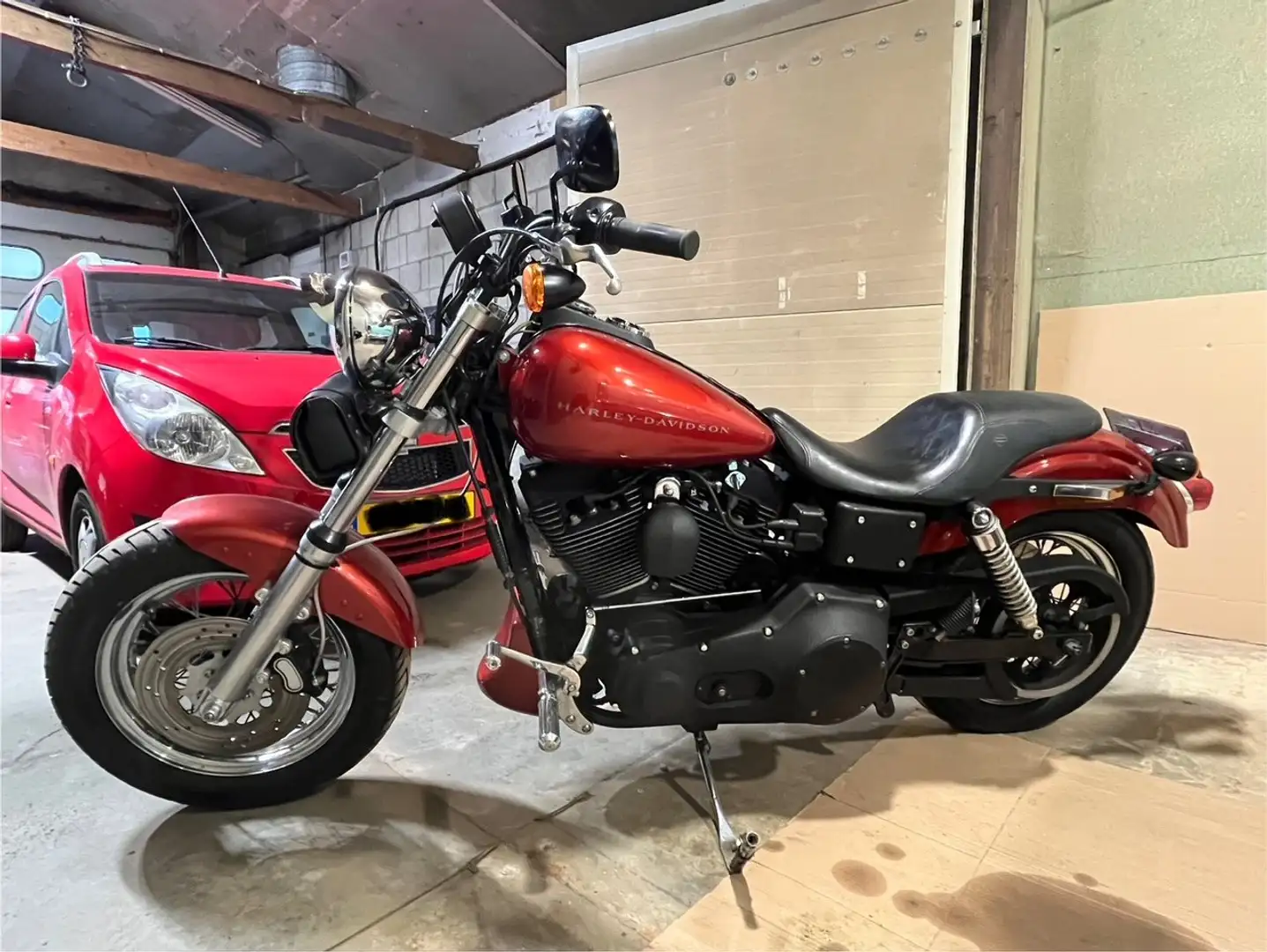 Harley-Davidson Dyna Super Glide FXDX Oranžová - 1