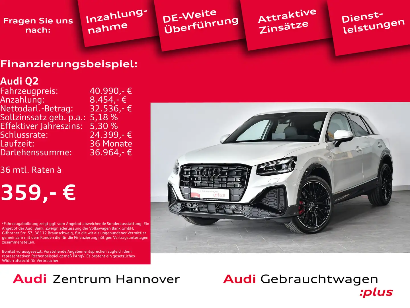 Audi Q2 S line 35 TFSI 110 S tronic Silver - 2