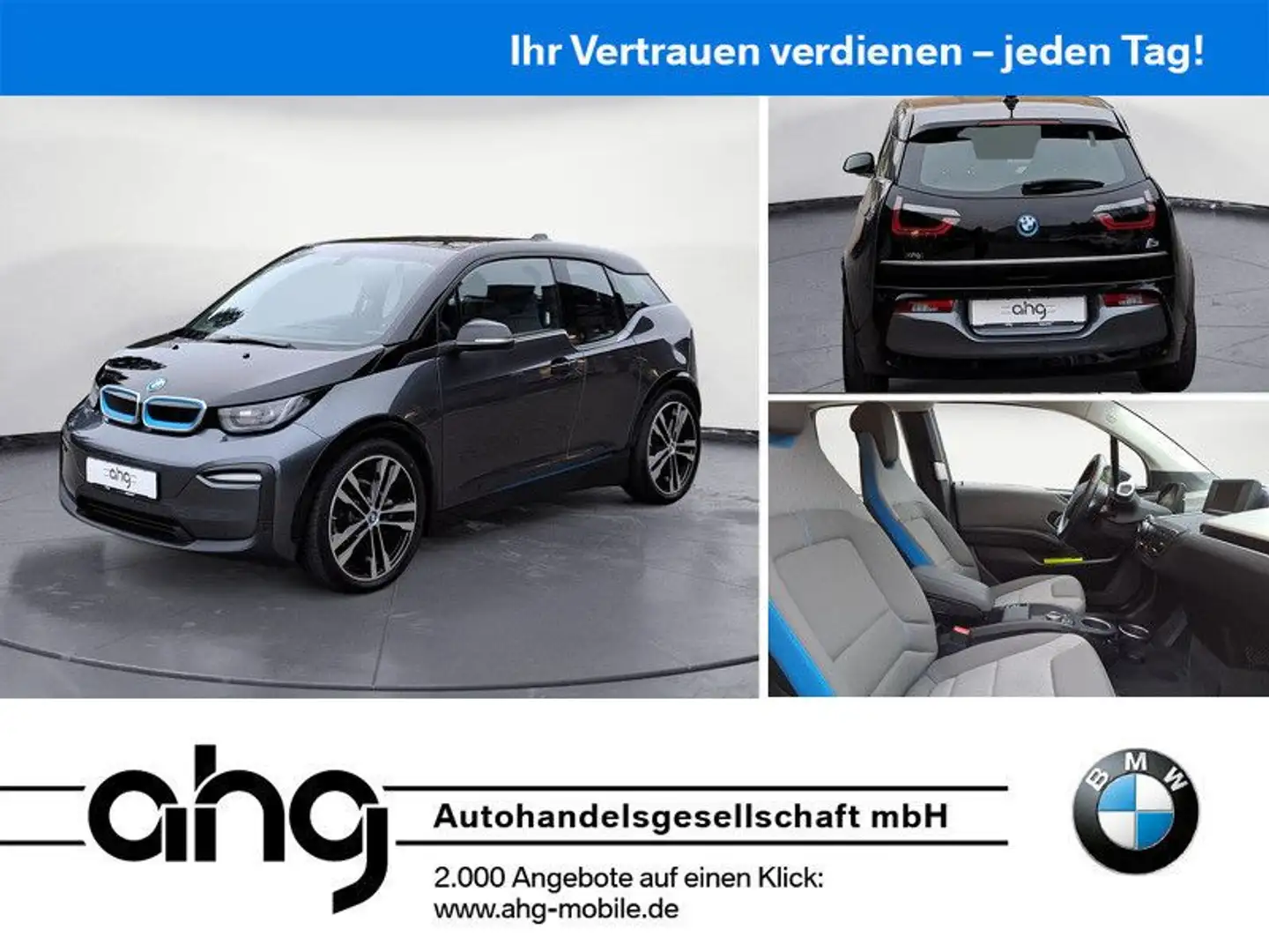 BMW i3 (120 Ah), Sportpaket Navi Business PDC Grau - 1