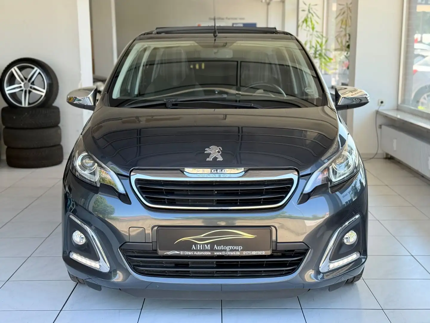 Peugeot 108 Allure Panorama/RCam/CarPlay/Sitzhz/66TKM!/ Grau - 2