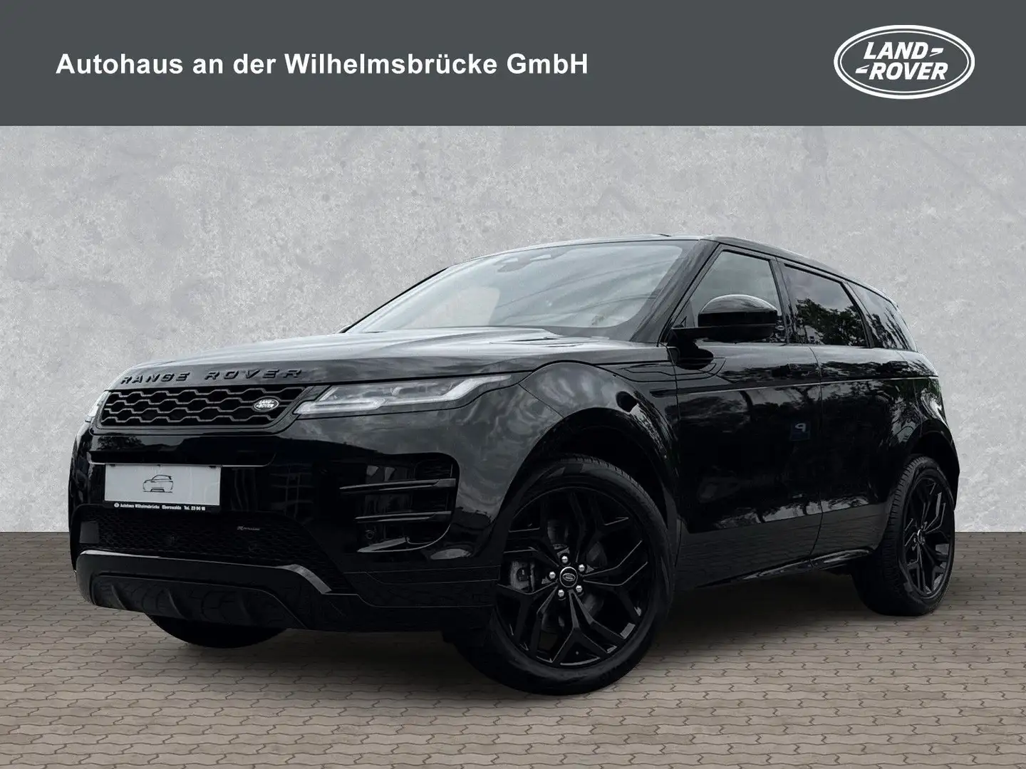 Land Rover Range Rover Evoque D200 R-DYNAMIC SE ACC/HUD/AHK Schwarz - 1