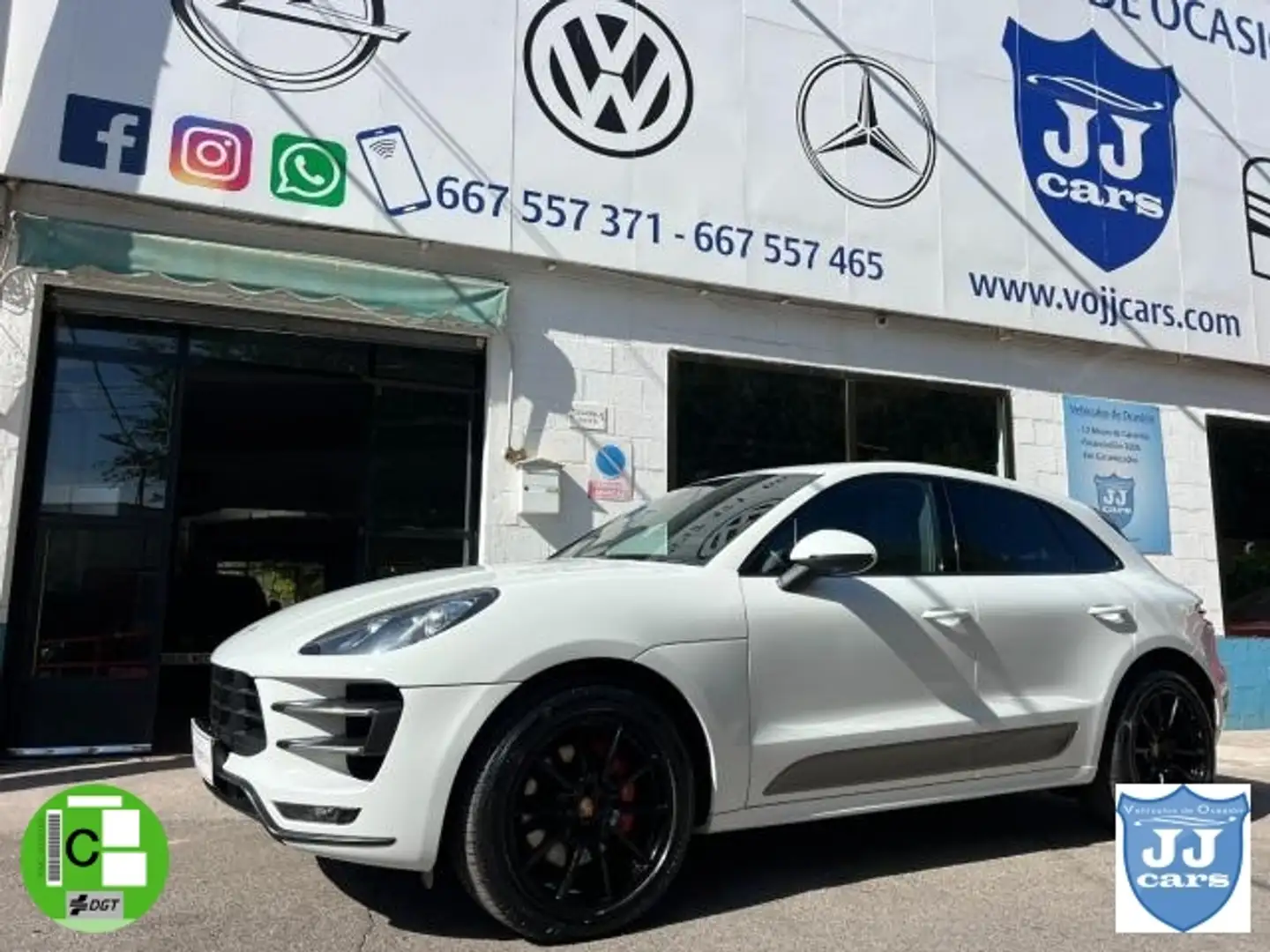 Porsche Macan Turbo Aut. Blanco - 1