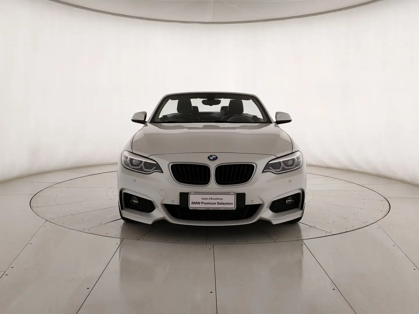 BMW 225 225d cabrio Msport auto my18 Weiß - 2