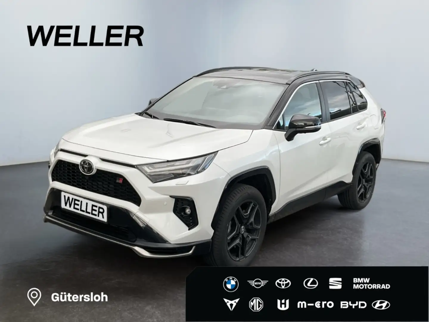Toyota RAV 4 Plug-in-Hybrid GR SPORT *Allrad*HUD*360*JBL* Weiß - 1