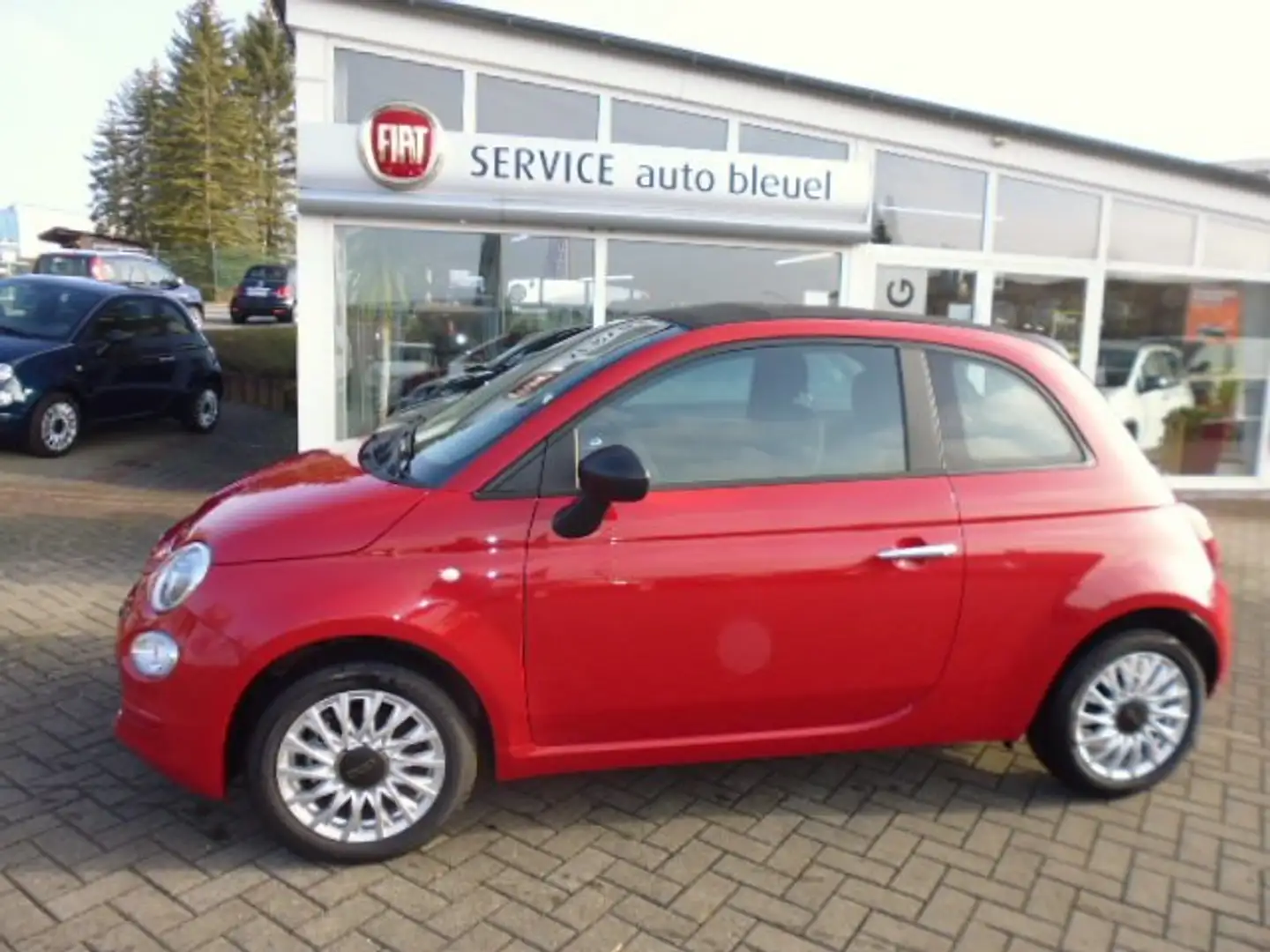 Fiat 500C 1.0Hybrid Klimaanlage/Alufelgen Rojo - 1
