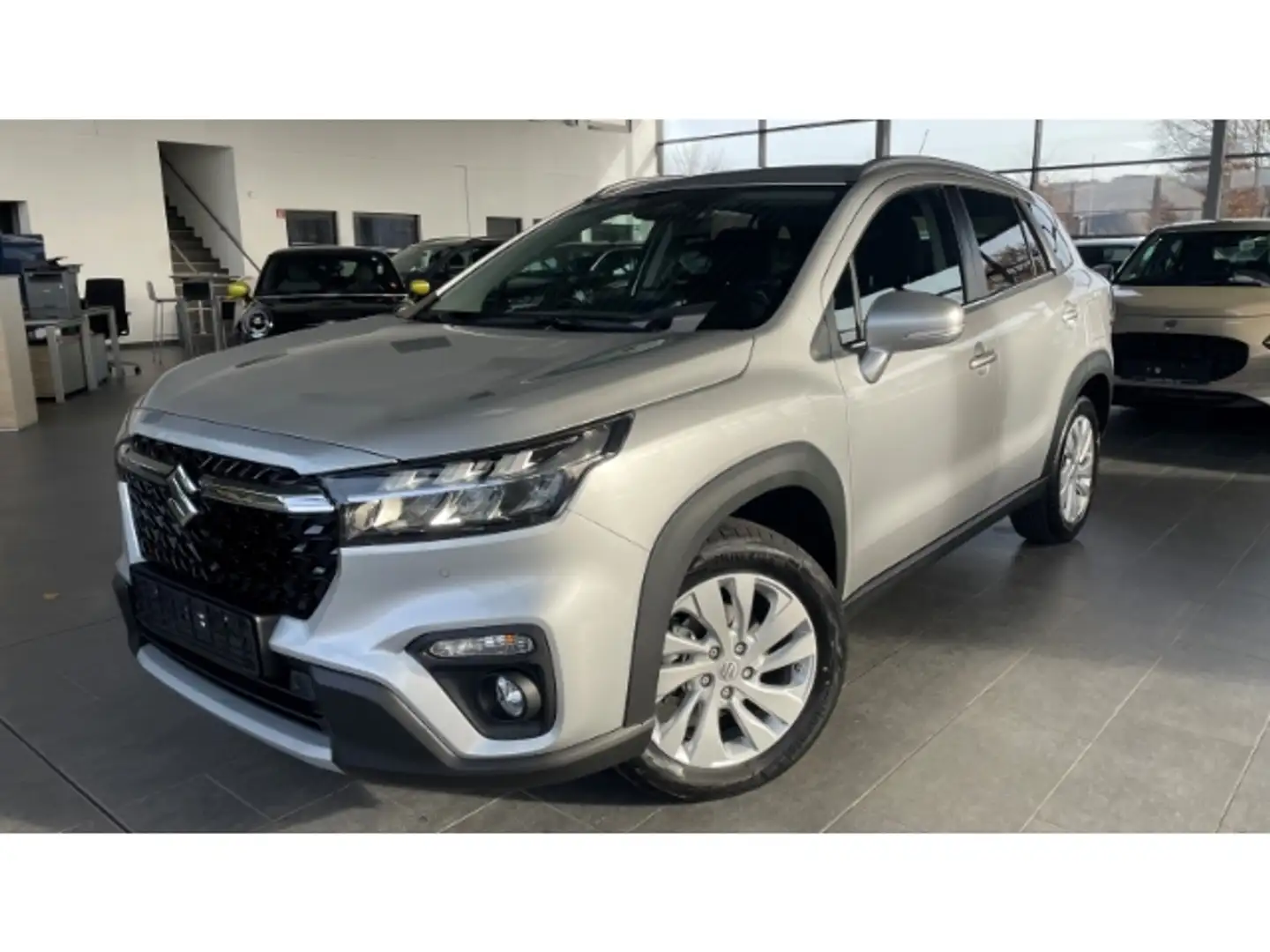 Suzuki SX4 S-Cross Comfort 1.4 AT Facelift Navi LED ACC Kamera SitzHZ Argent - 1