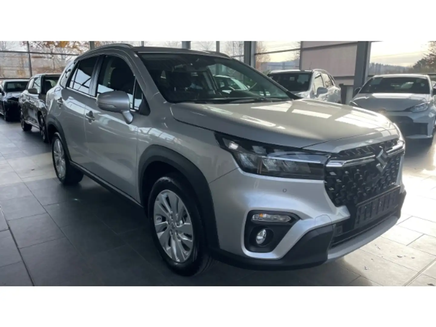 Suzuki SX4 S-Cross Comfort 1.4 AT Facelift Navi LED ACC Kamera SitzHZ Argent - 2