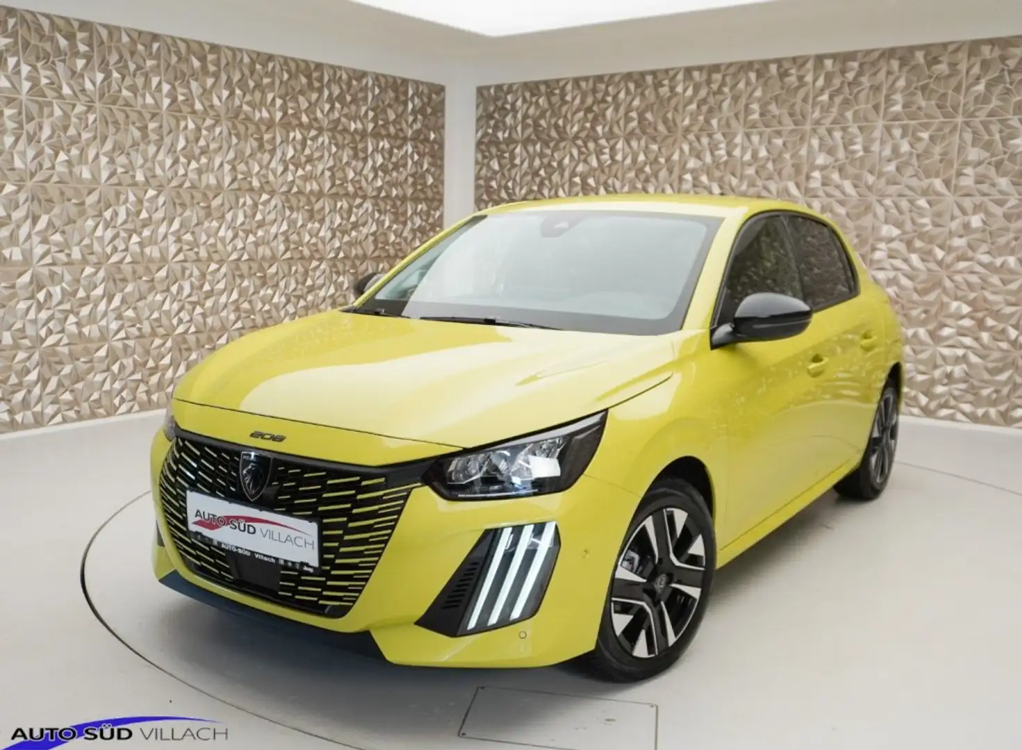 Peugeot 208 ALLURE PureTech 100 6-Gang-Manuell Gelb - 1