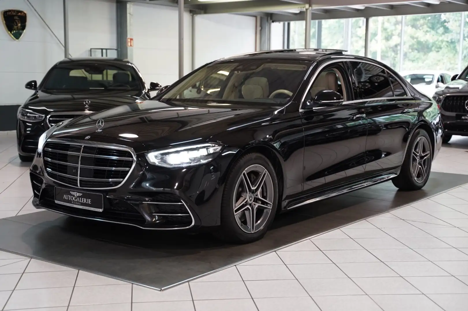 Mercedes-Benz S 350 d 4M LANG AMG EXCLUSIV*TV*HAL*FIRST*TISCH Schwarz - 1