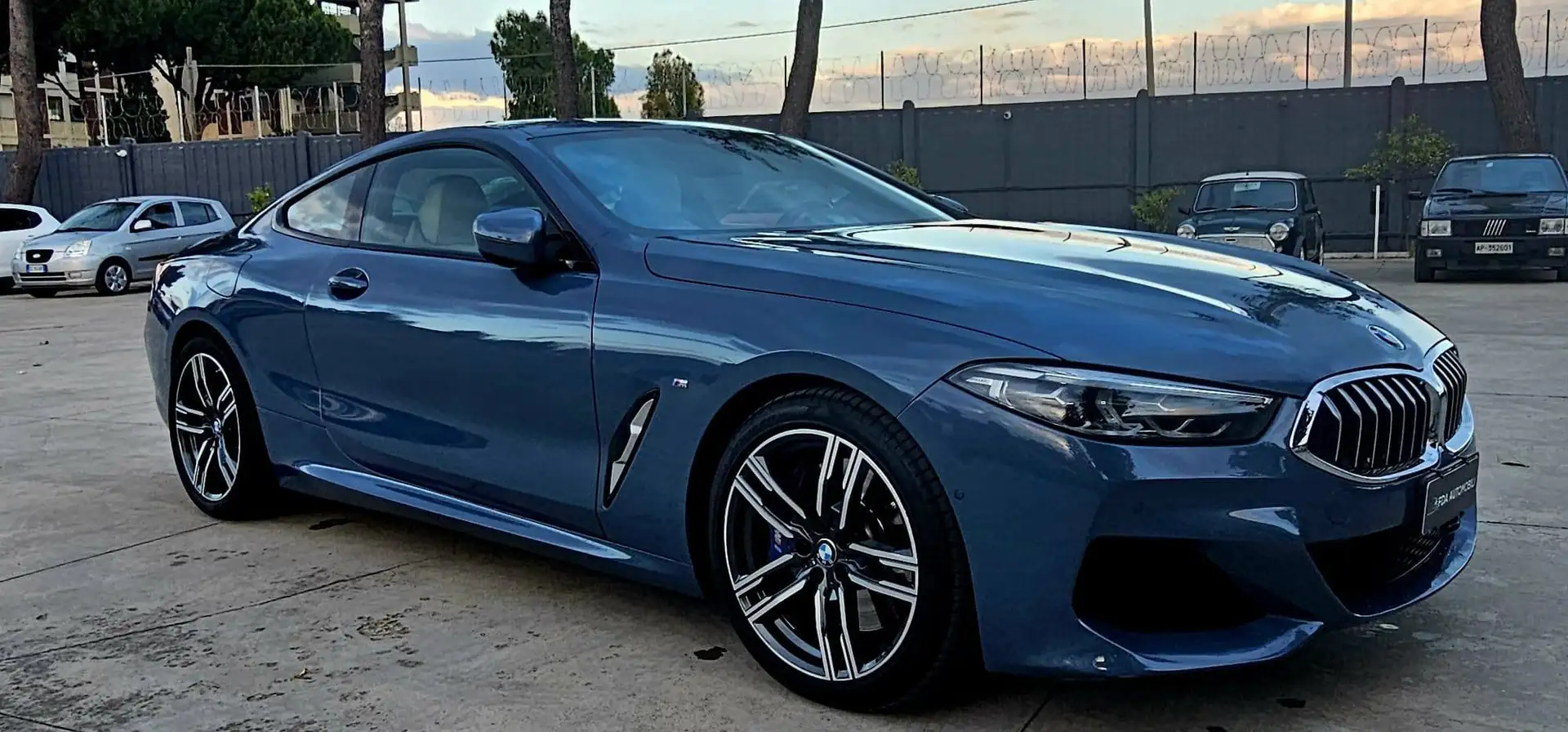 BMW 840 840d Coupe xdrive individual composition Modrá - 2