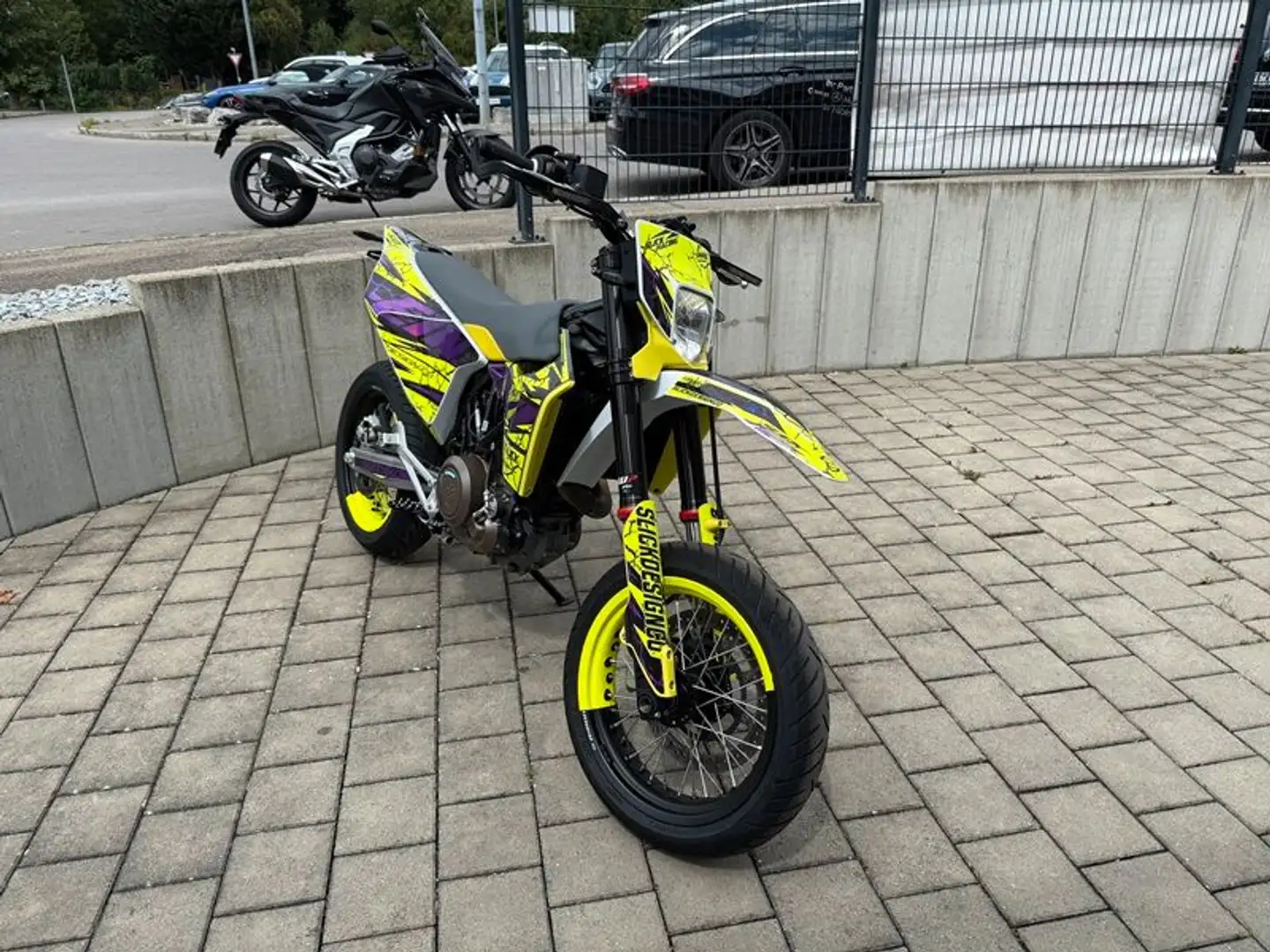 Others 701 Supermoto mit 1 Jahr Gewährleistung White - 2