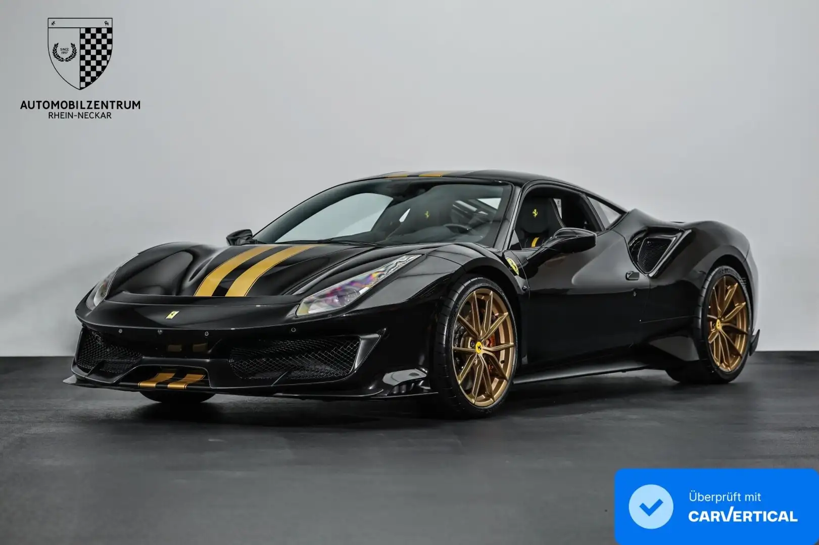 Ferrari 488 488 Pista PaintedLivery/Liftsystem/Camera/PPF Schwarz - 1