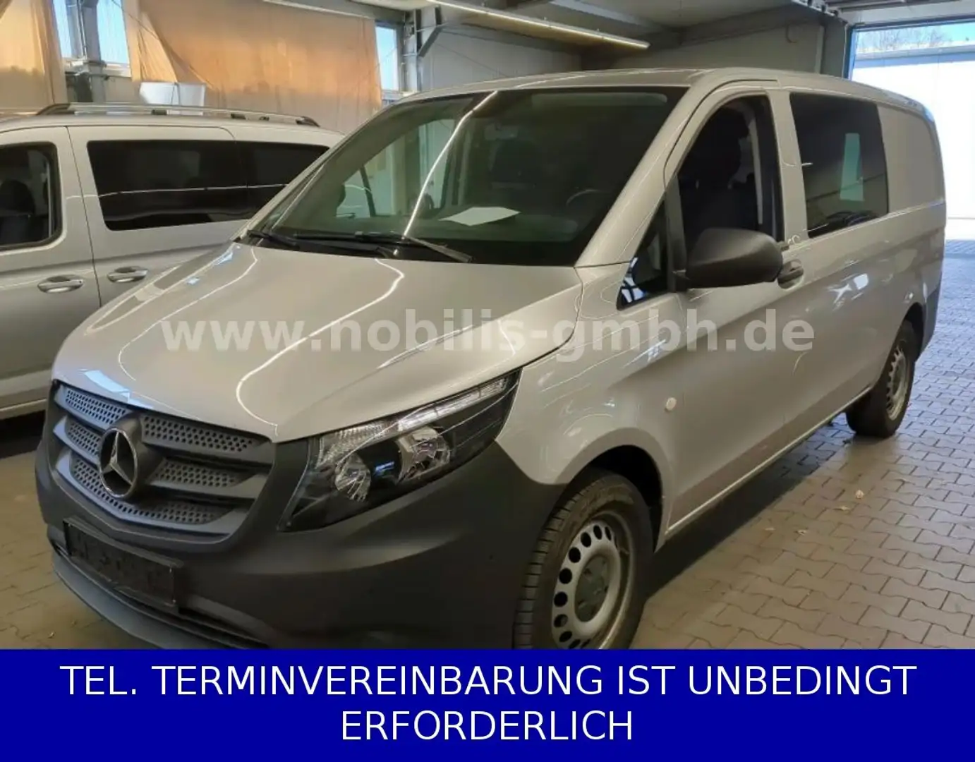 Mercedes-Benz Vito Mixto 116 CDI 4x4 lang Standh. Autom 6Sitze Silber - 1
