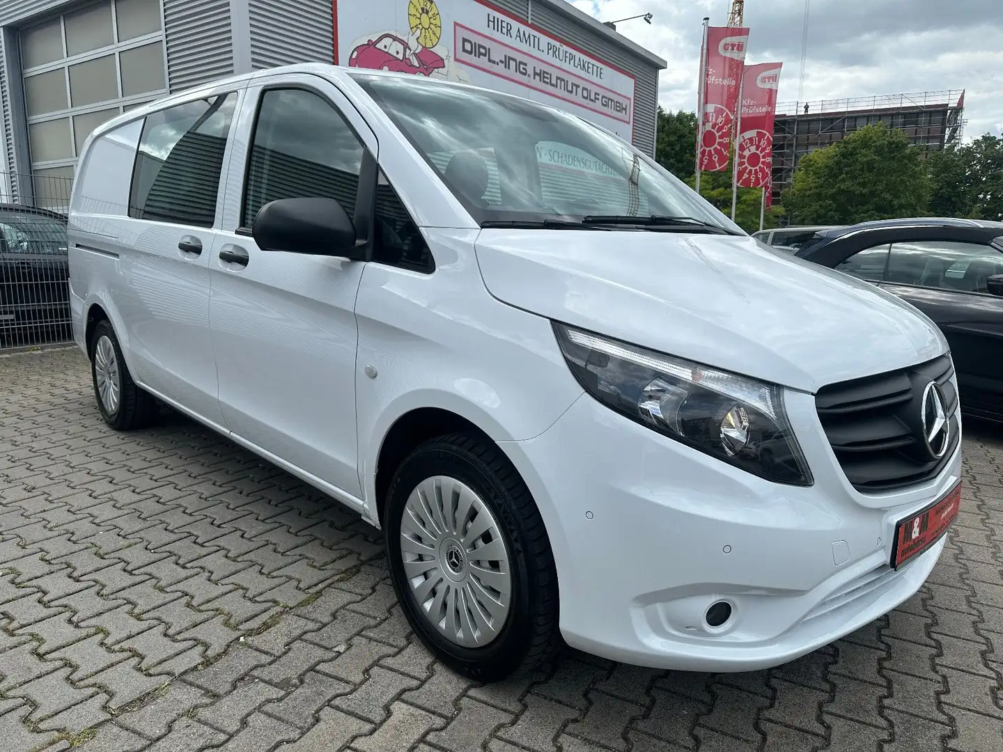 Mercedes-Benz Vito Mixto 119 CDI 4x4 lang AHK/Kamera/Assistenz Blanc - 2