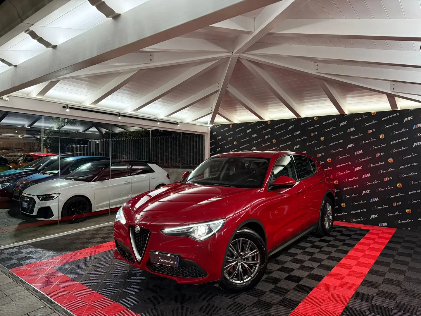 Alfa Romeo Stelvio 2.2 t Rosso Edizione rwd 160cv auto Rosso - 1