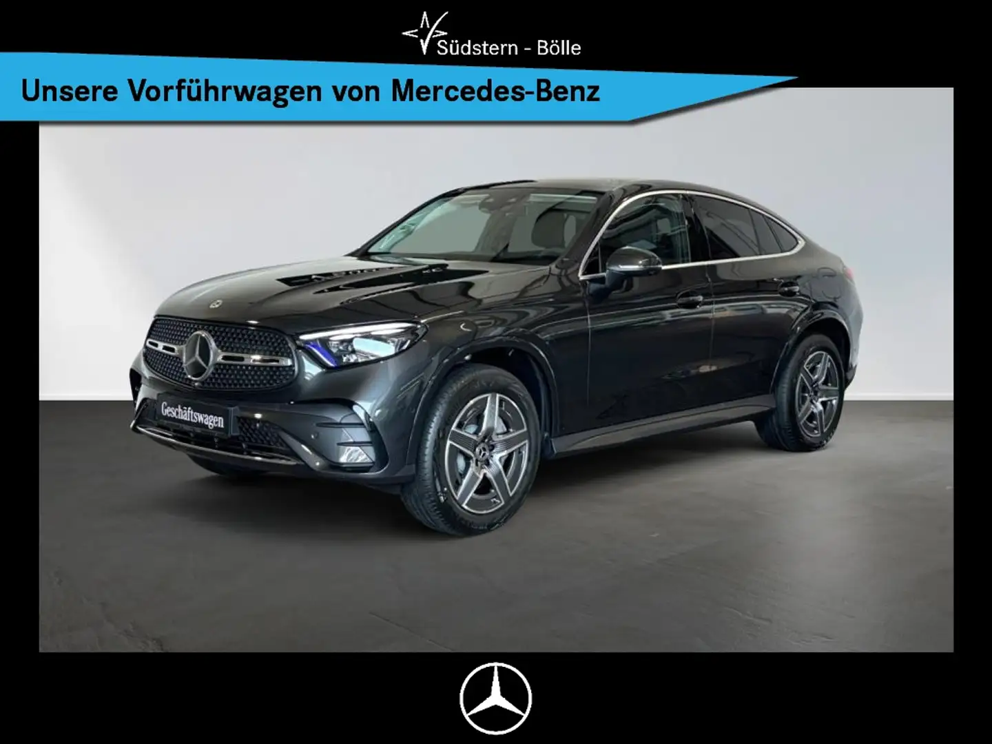Mercedes-Benz GLC 300 de 4M EQ Coupe  +AMG+DISTRO+SHZ+MEMORY Grau - 1