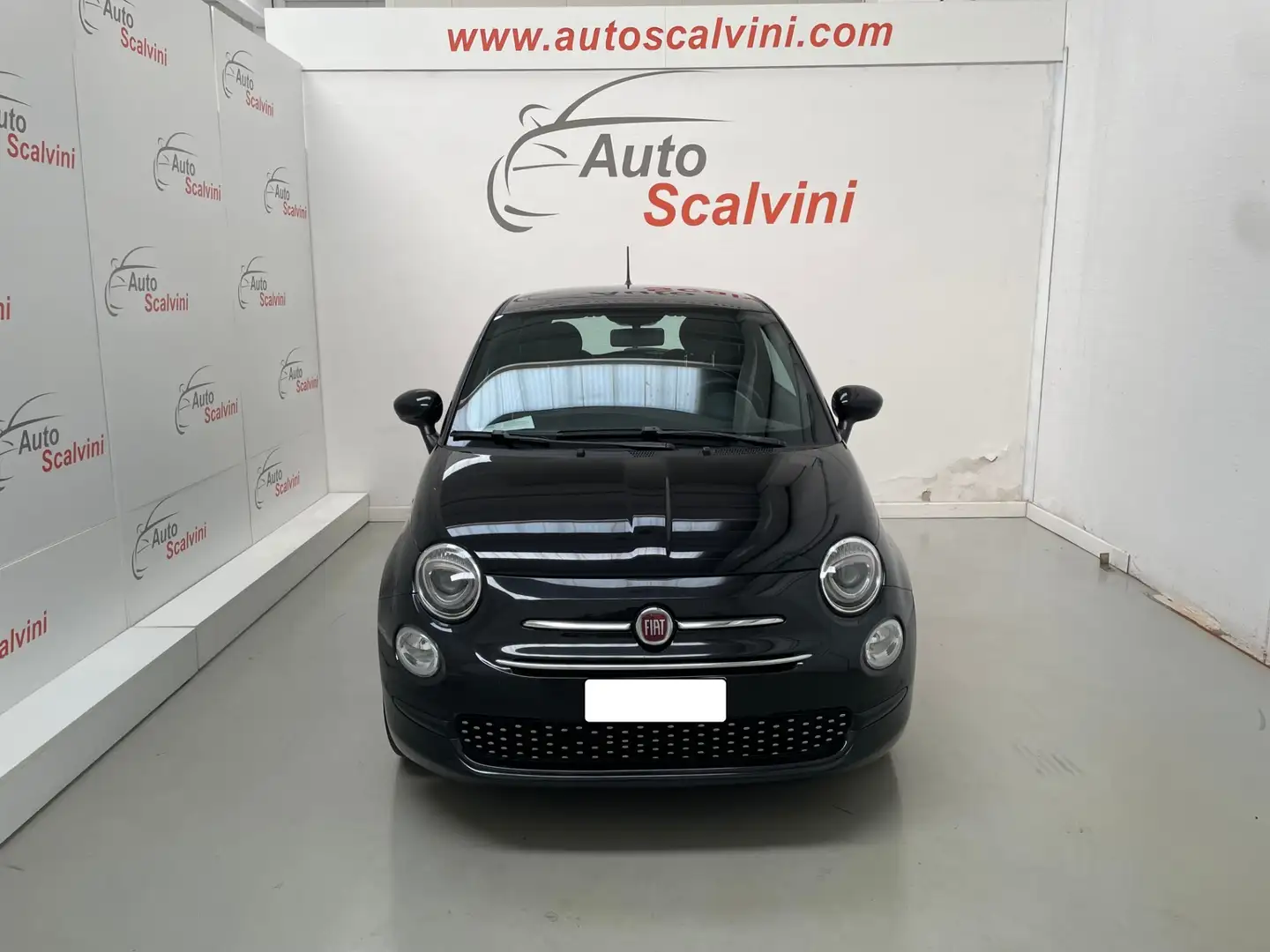 Fiat 500 1.0 Hybrid Lounge 70CV #NEOPATENTATI Nero - 2