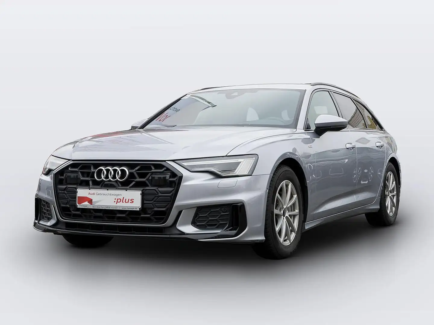 Audi A6 40 TDI S LINE LEDER HuD MATRIX MEMORY Silber - 2