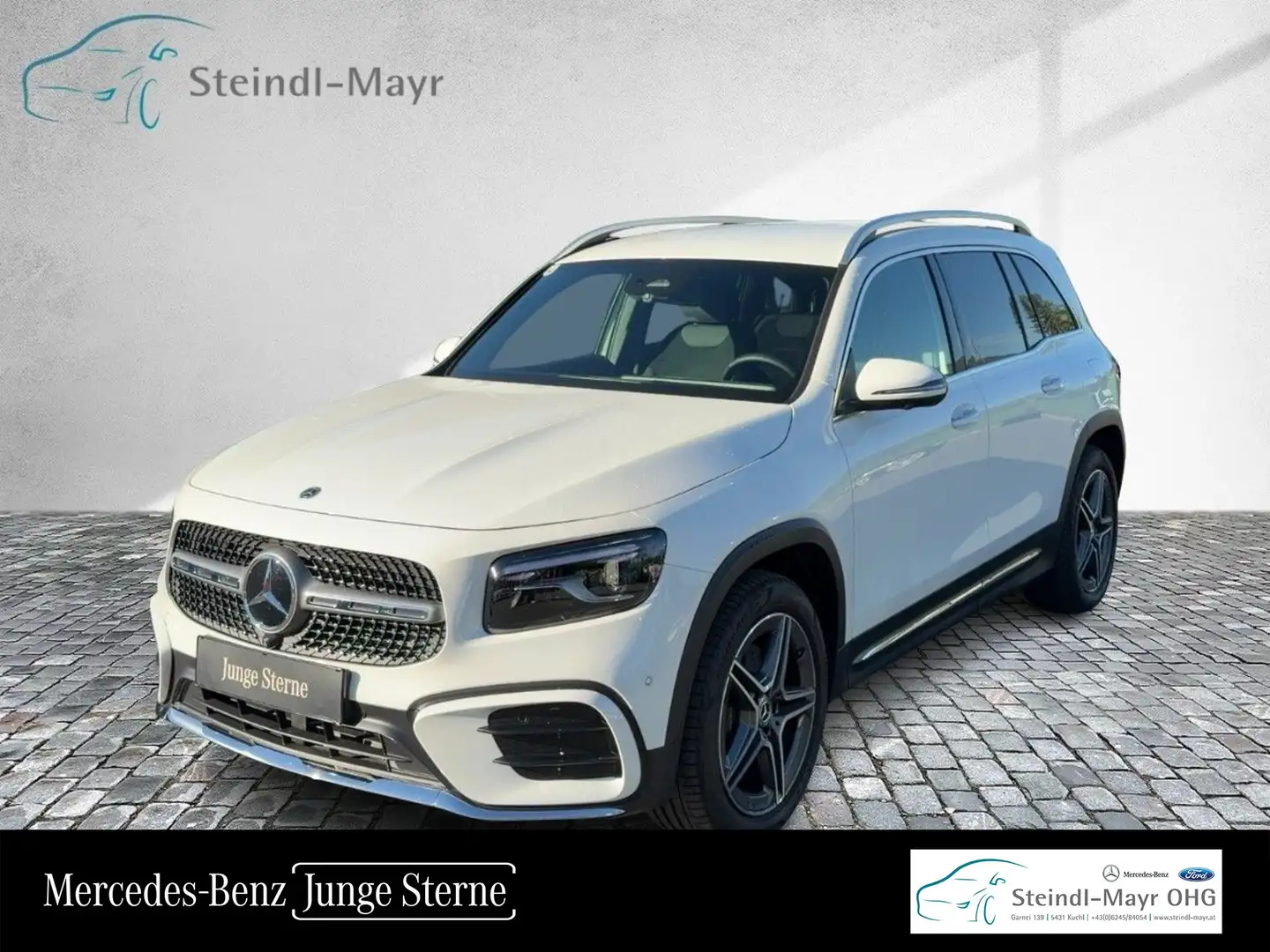 Mercedes-Benz GLB 200 d 4MATIC Österreich-Edition AMG Line Weiß - 1