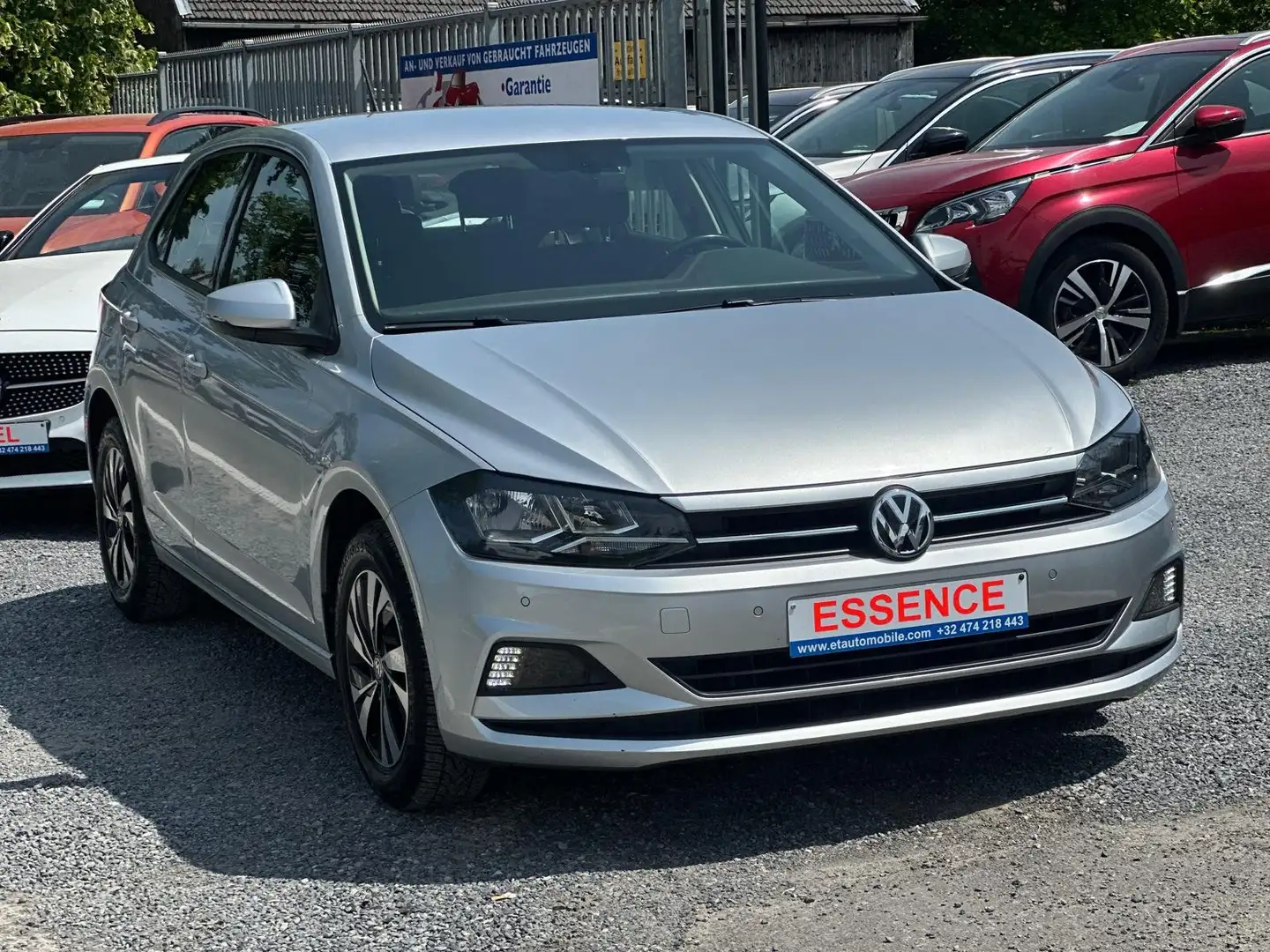 Volkswagen Polo 1.0 TSi Comfortline *82000km*CARNET*GARANTIE* Grijs - 2