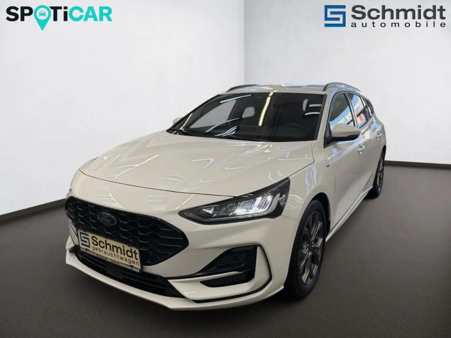 Ford Focus Turnier 1,5 EcoBlue ST-Line Aut. Weiß - 1