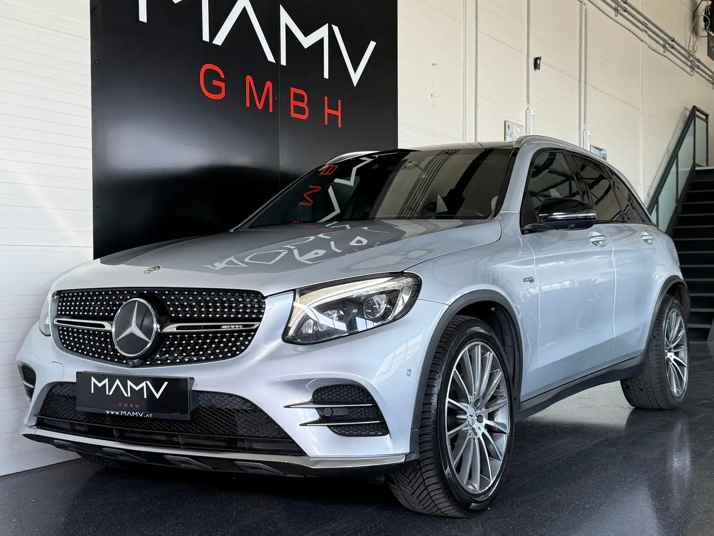 Mercedes-Benz GLC 43 AMG Mercedes-AMG 4MATIC Aut. Tausch mgl. Silber - 1