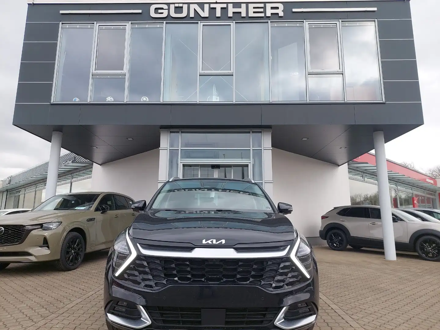Kia Sportage Spirit 1.6T 48V DCT AWD DriveWise Leder Schwarz - 1