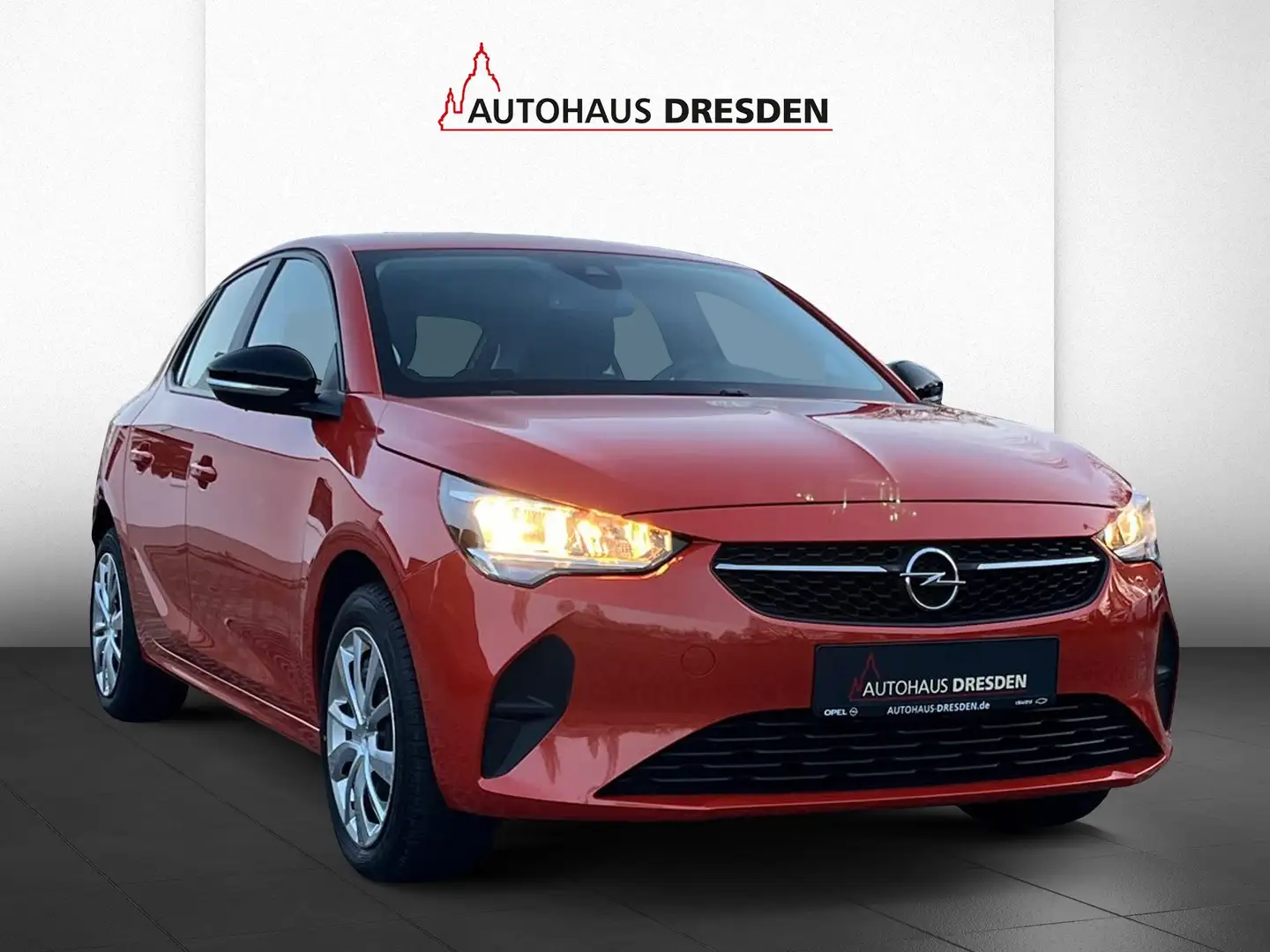 Opel Corsa F e Edition SHZ+KlimaA+PDC+W-Pumpe+AUT Orange - 2