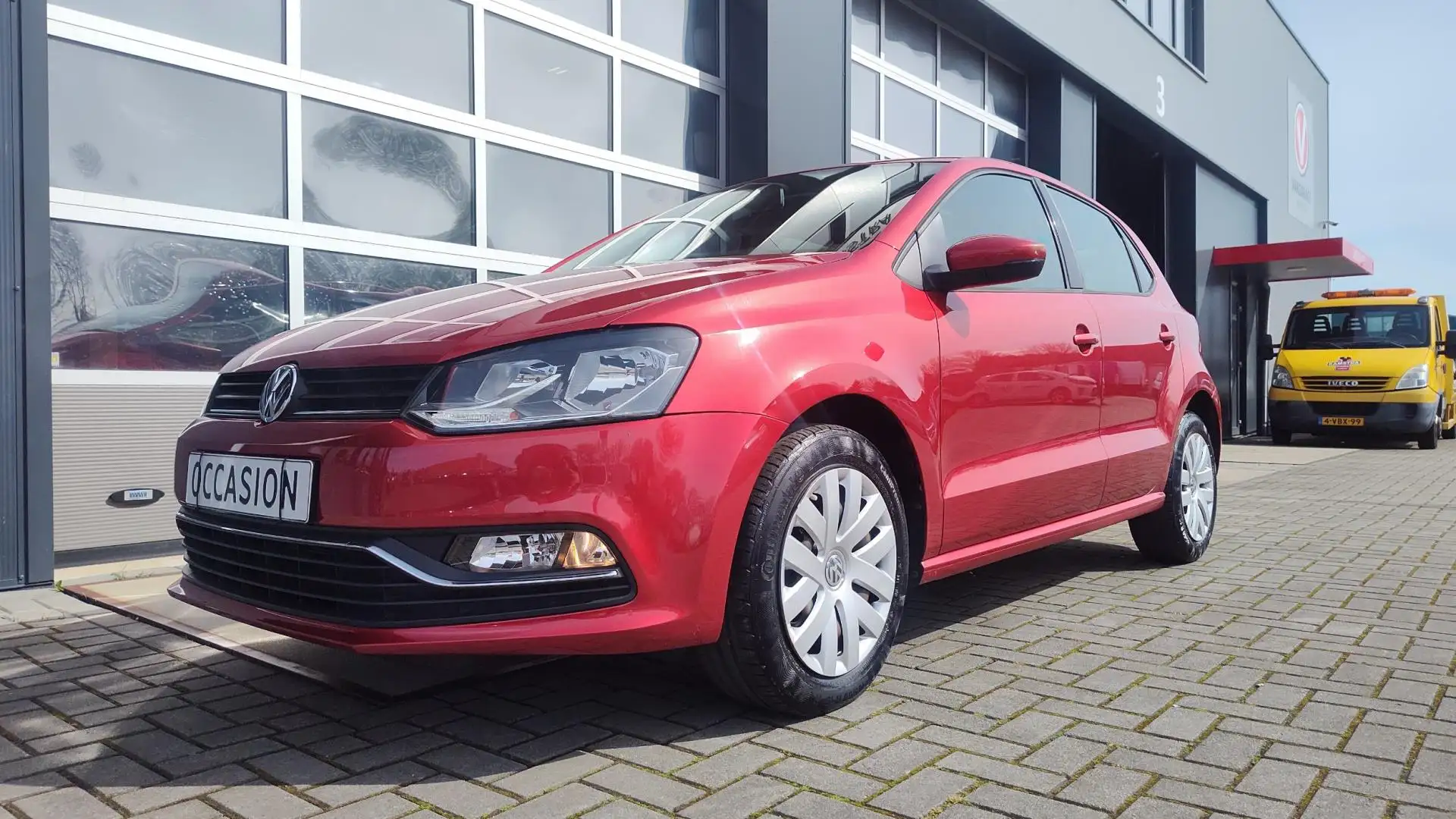 Volkswagen Polo 1.2 TSI NAP 5-drs Airco/Cruise/Navi/Lage KMs Rouge - 2