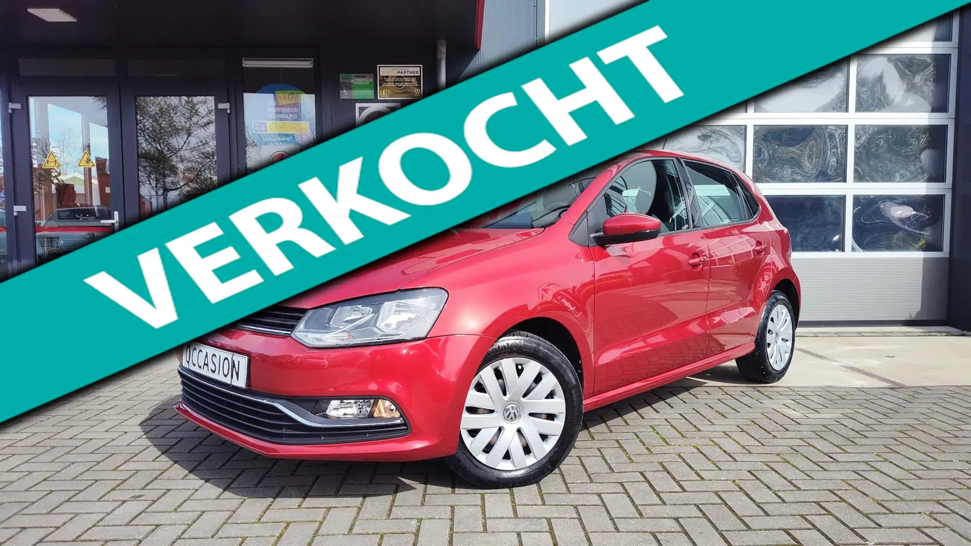 Volkswagen Polo 1.2 TSI NAP 5-drs Airco/Cruise/Navi/Lage KMs Rouge - 1